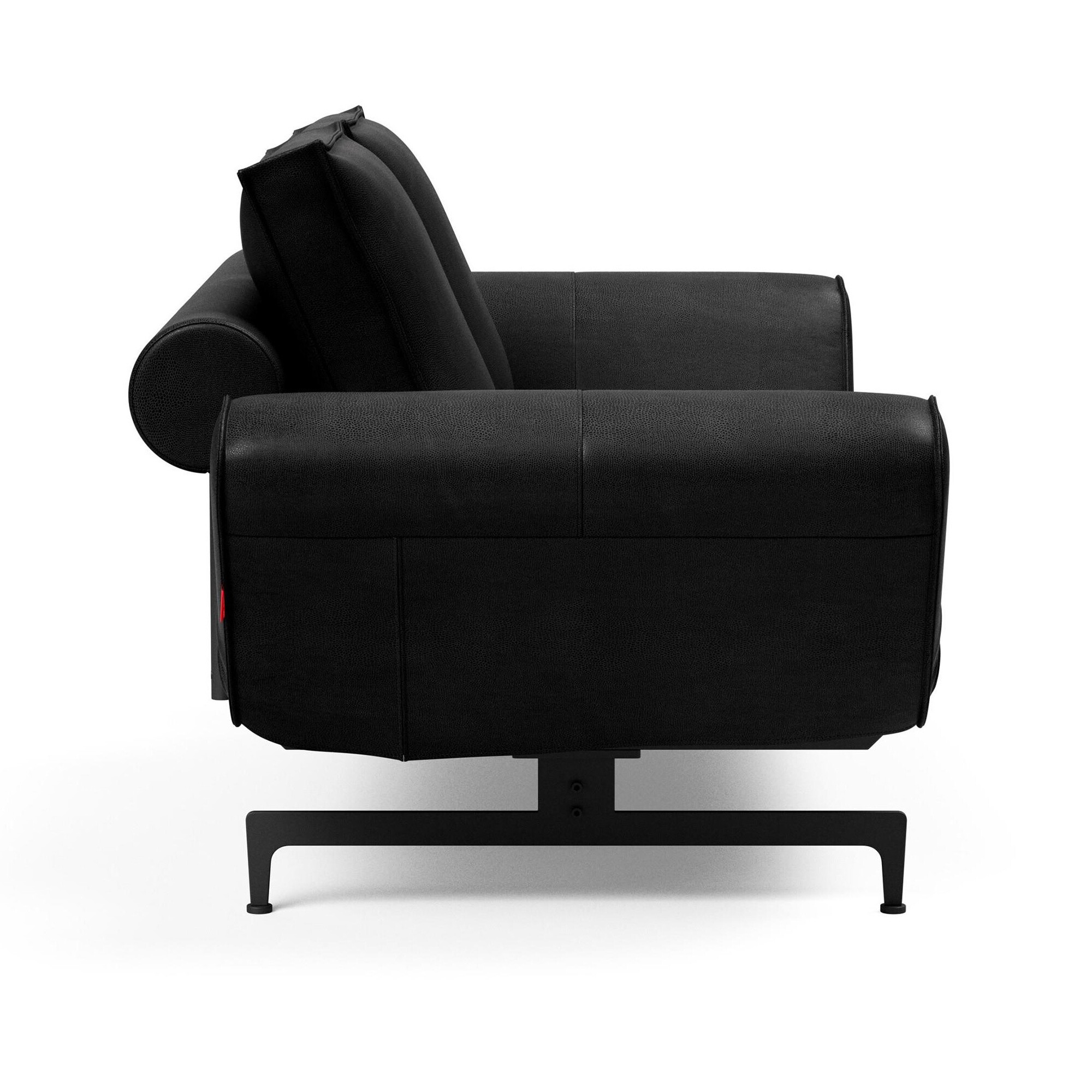 Ghia Laser Sofa Bed Fabric with leather 210x93cm