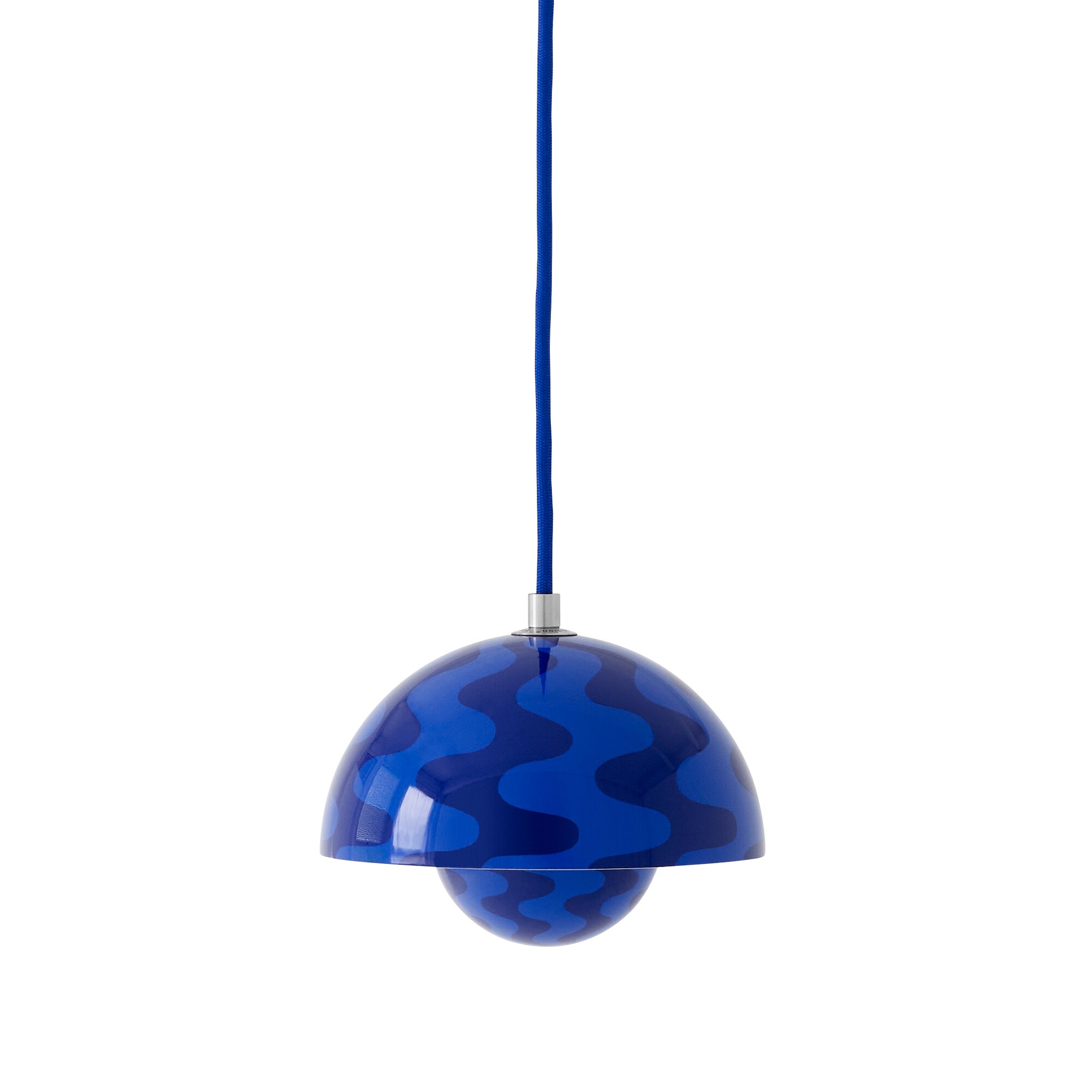 Flowerpot VP10 Suspension Lamp with Pattern
