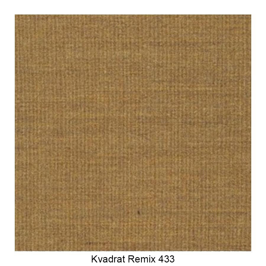 Fiber Side Chair upholstered with Wood Base