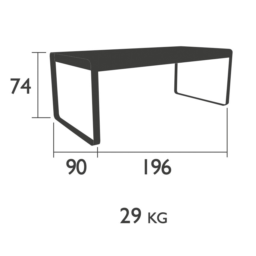 Bellevie Garden Table
