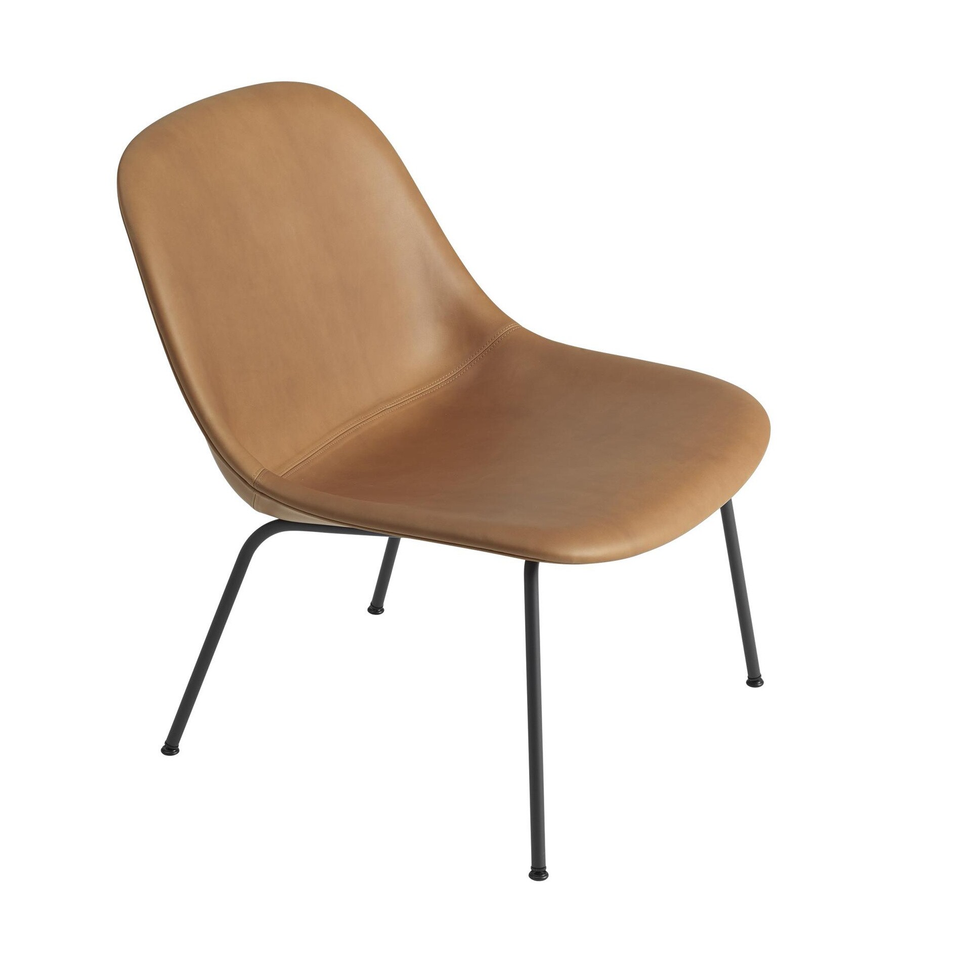 Fiber Lounge Chair Upholstered Steel Base