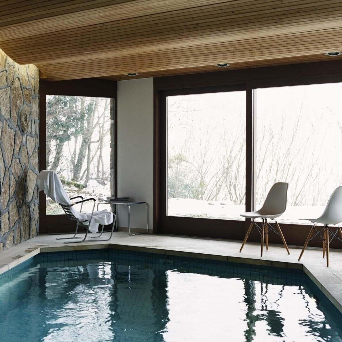 Eames Plastic Side Chair DSW RE Golden Maple