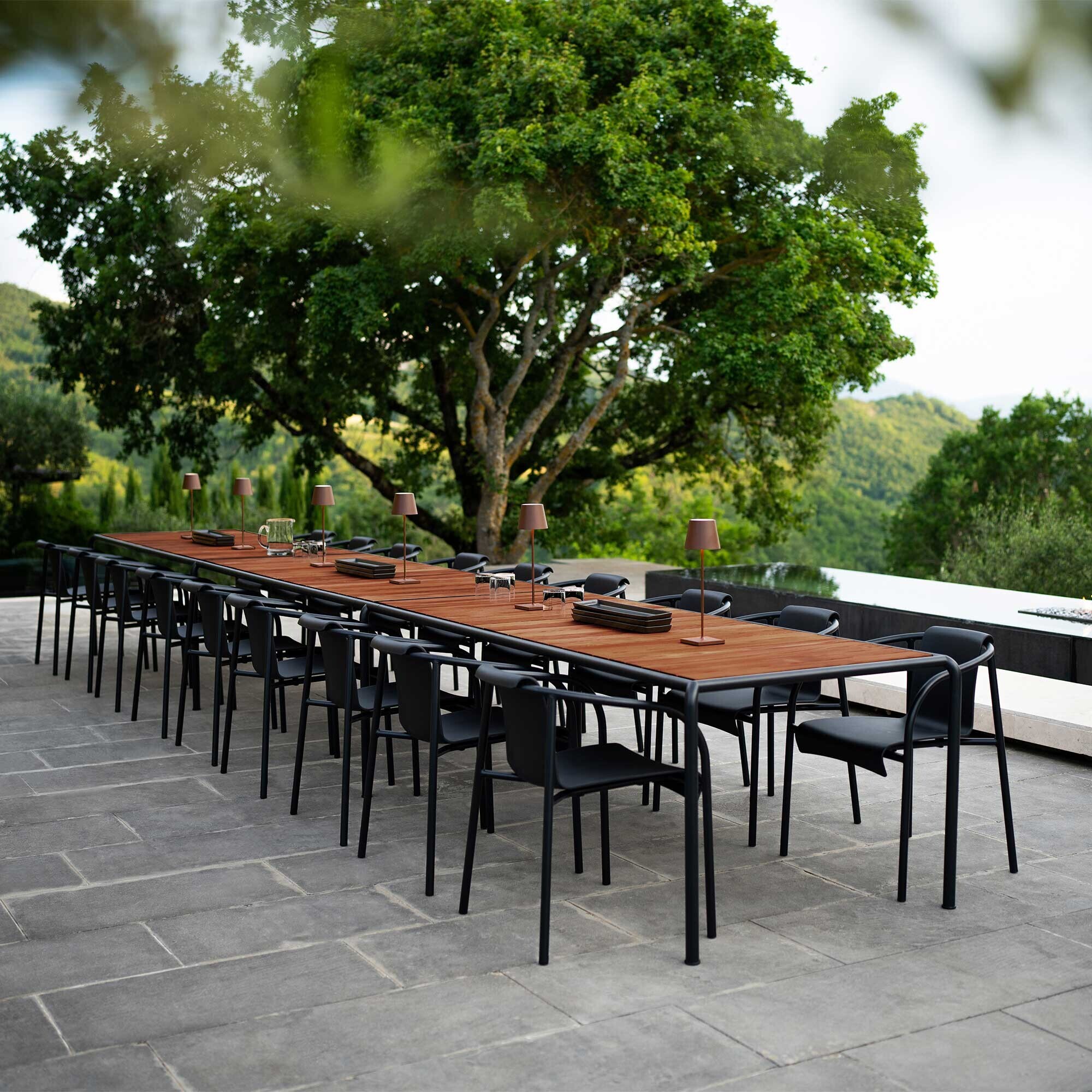 Avanti Outdoor Dining Table Ash 222x98cm