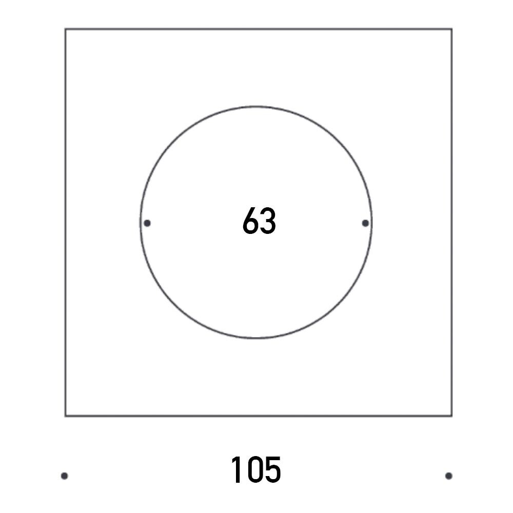 Moodmoon RGBW SQ105 LED Wall Lamp