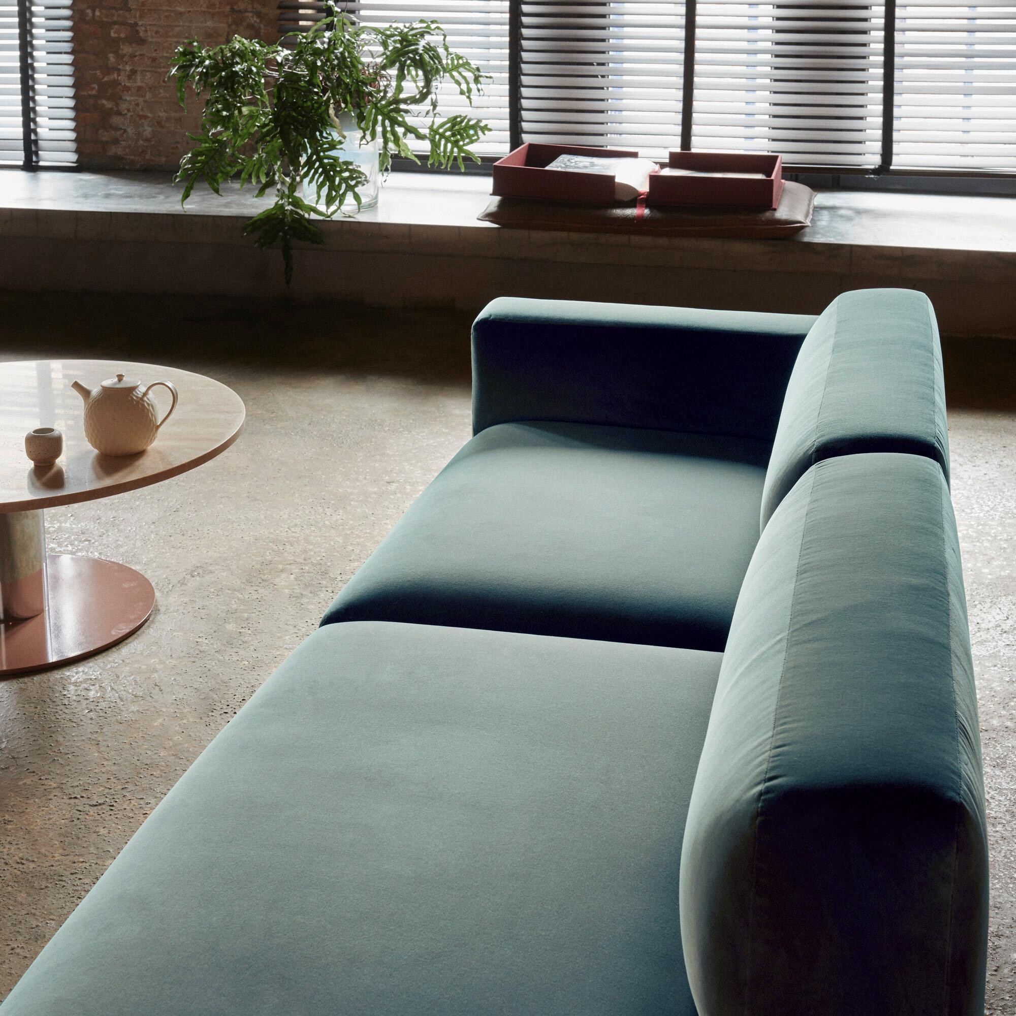 Develius 2-Seater Sofa Chaise Longue Left