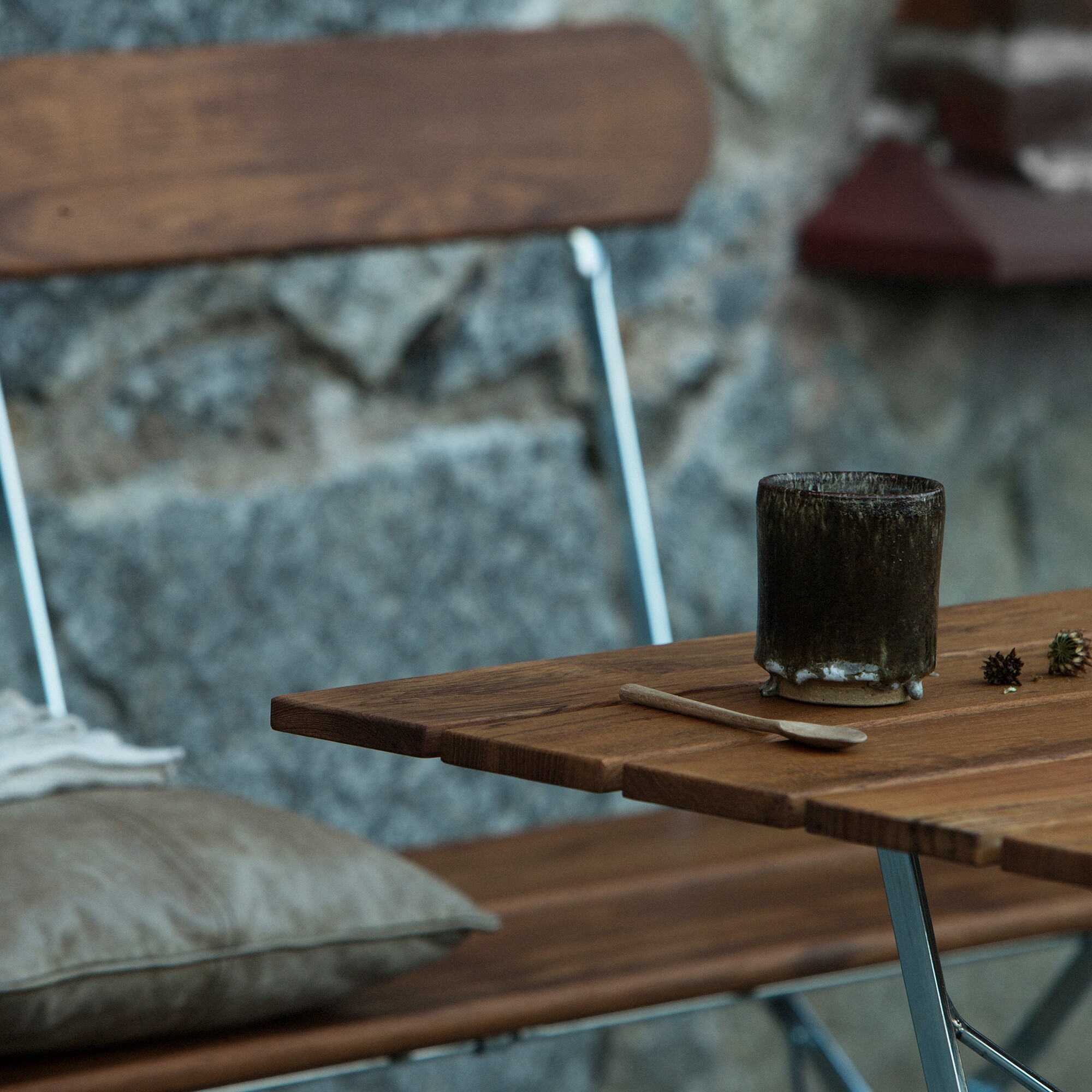 Bryggeri Garden Bench Foldable 120cm Teak