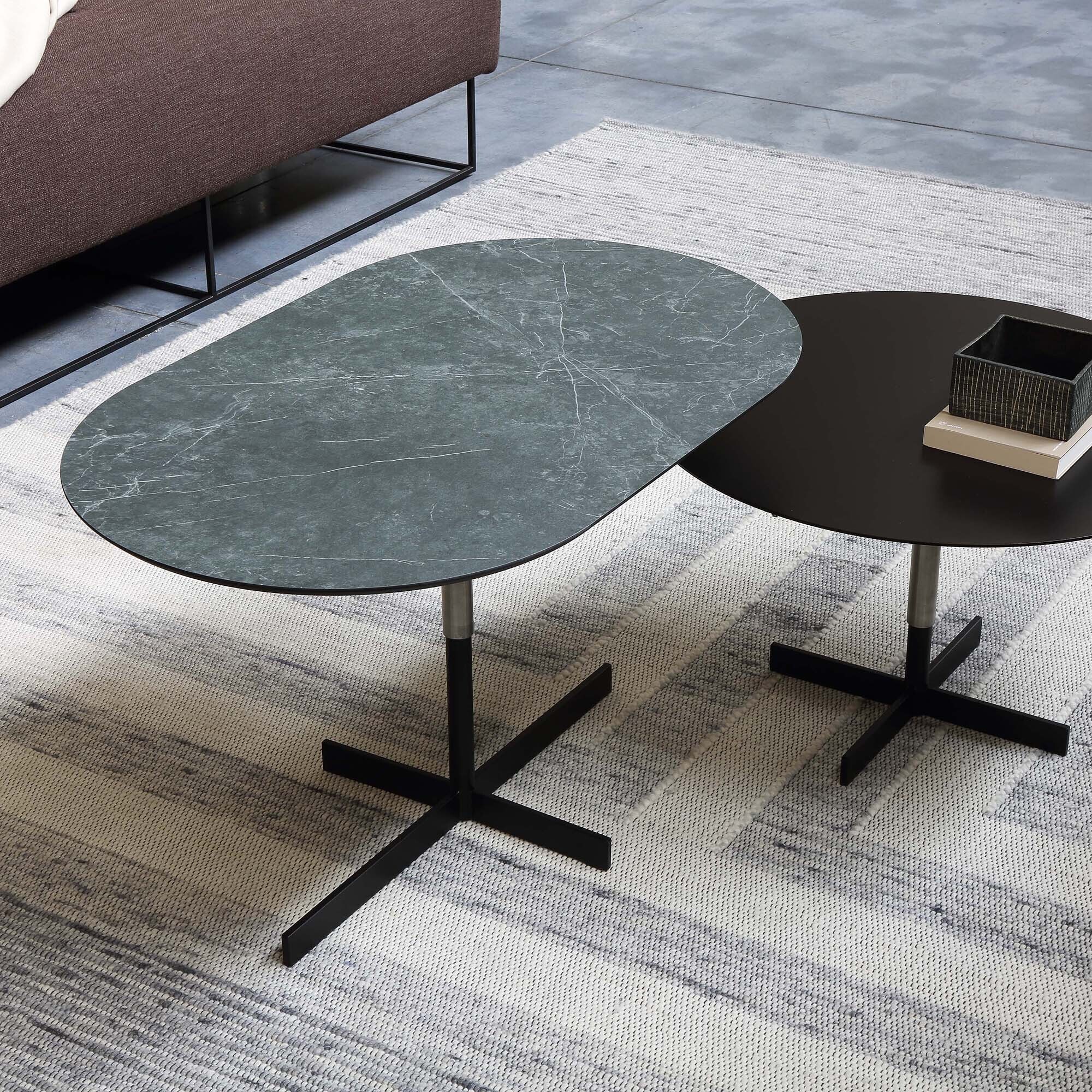 Bibì Side Table H 47cm Marble