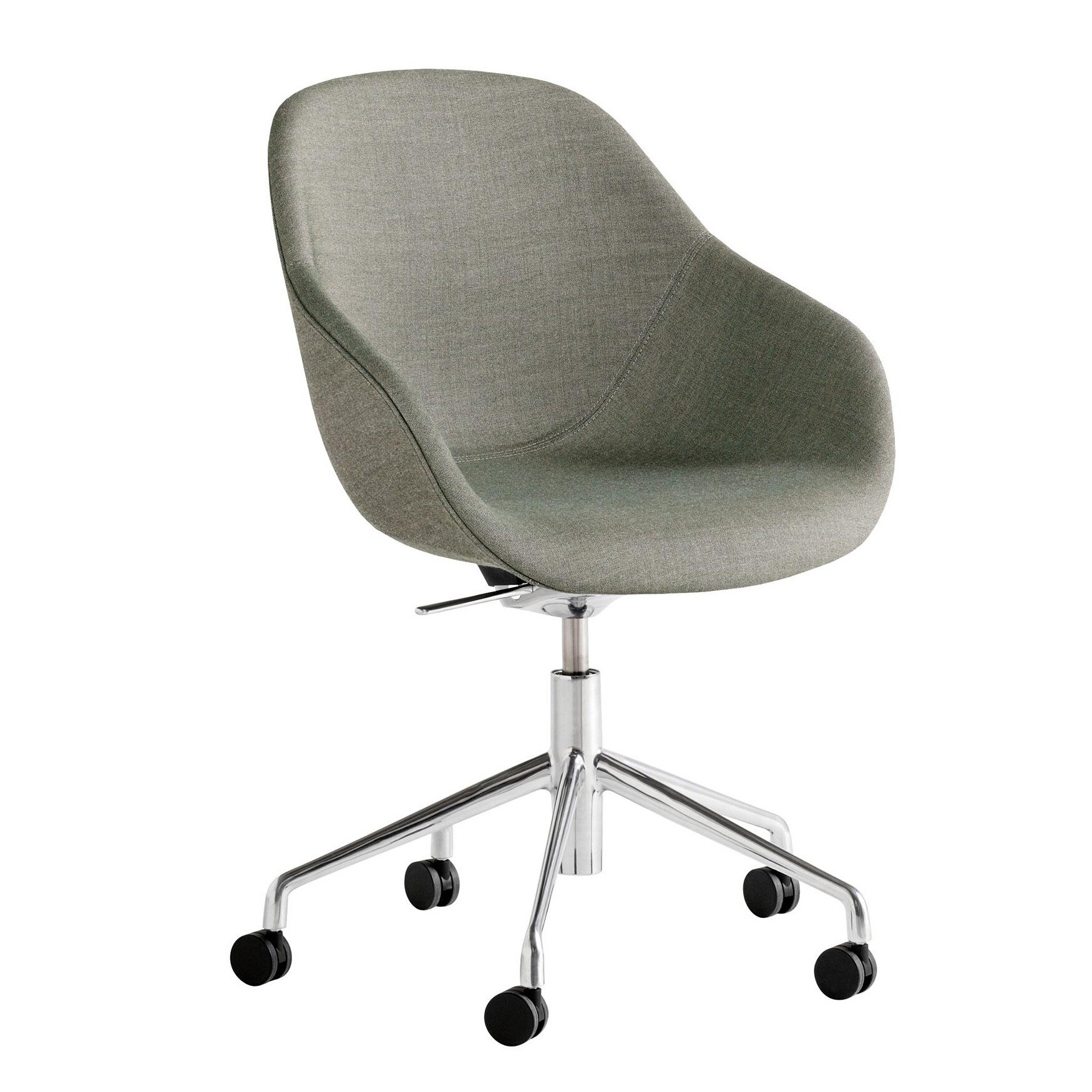 About a Chair AAC 155 Office Chair Fabric Polished Base