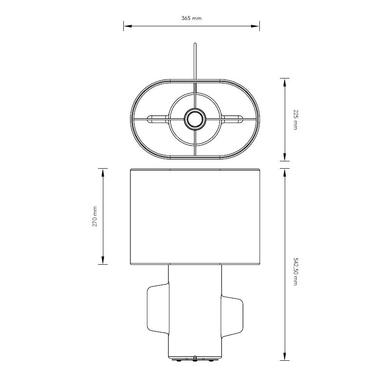 Earth 01 Table Lamp M