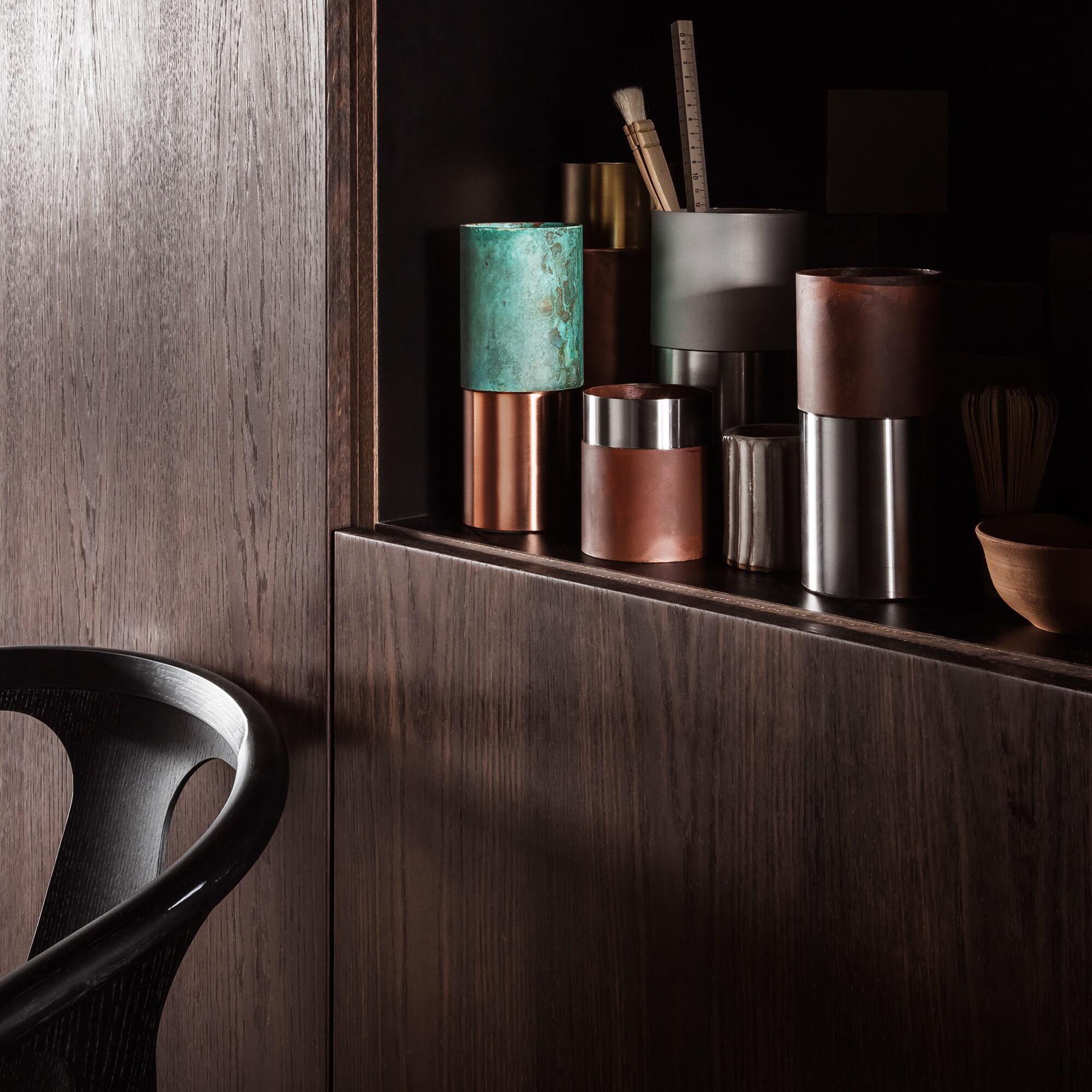 In Between SK2 Chair Upholstered Frame Oak