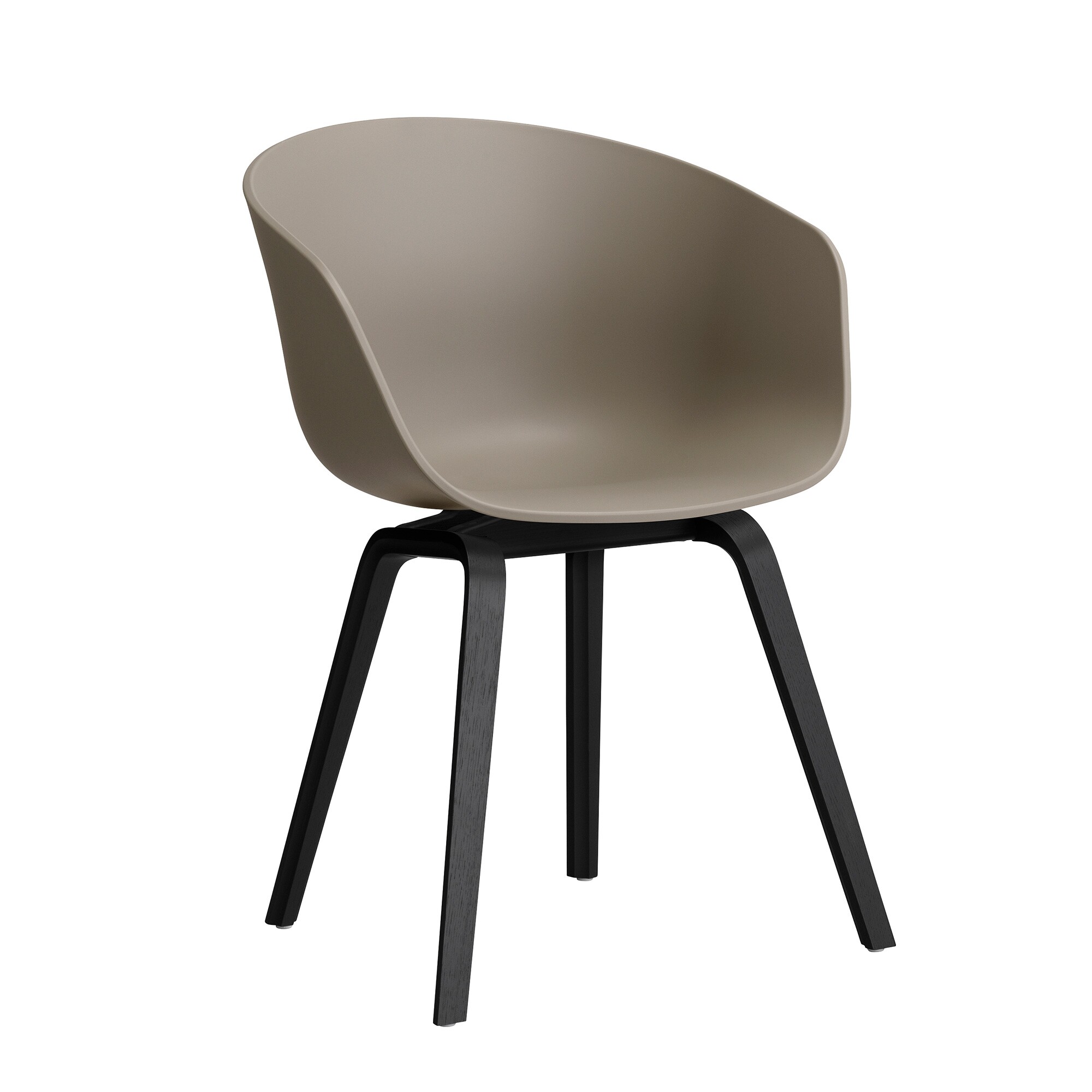 About a Chair AAC 22 2.0 Armchair Black Lacquered Oak
