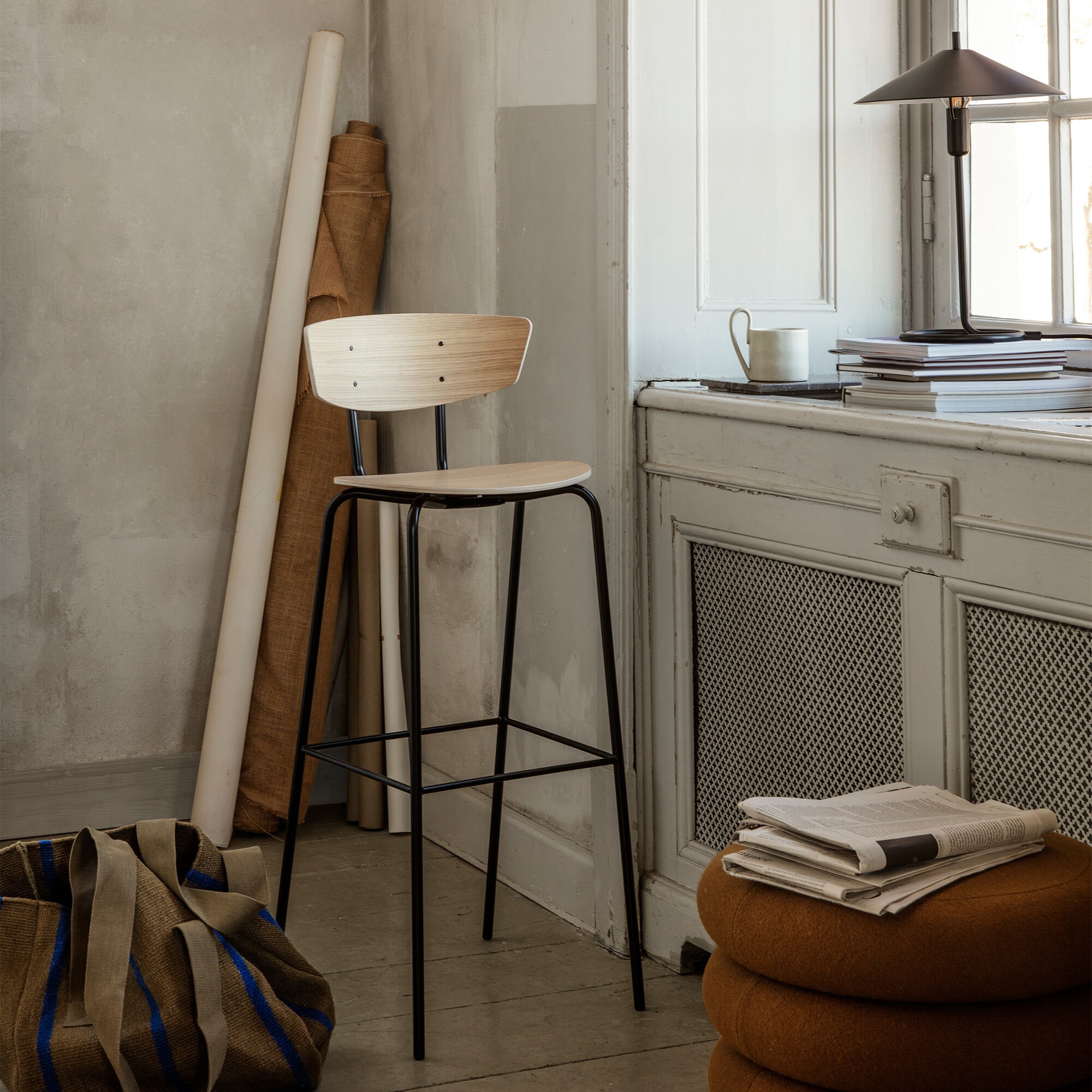 Herman Bar Stool 76cm