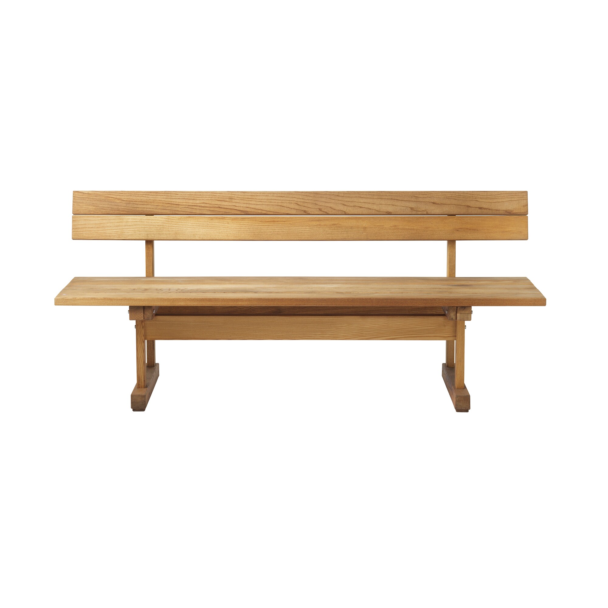 M16 Ermelunden Garden Bench with Backrest 3 Seater