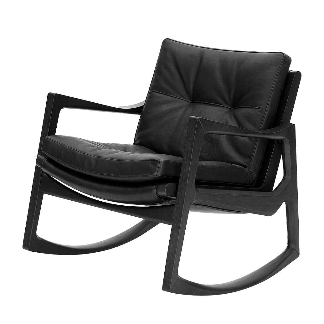 Euvira Rocking Chair Leather