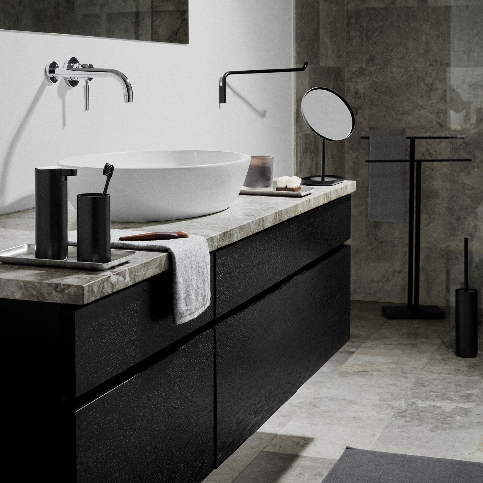 Menoto Towel Rack 50x86x16cm