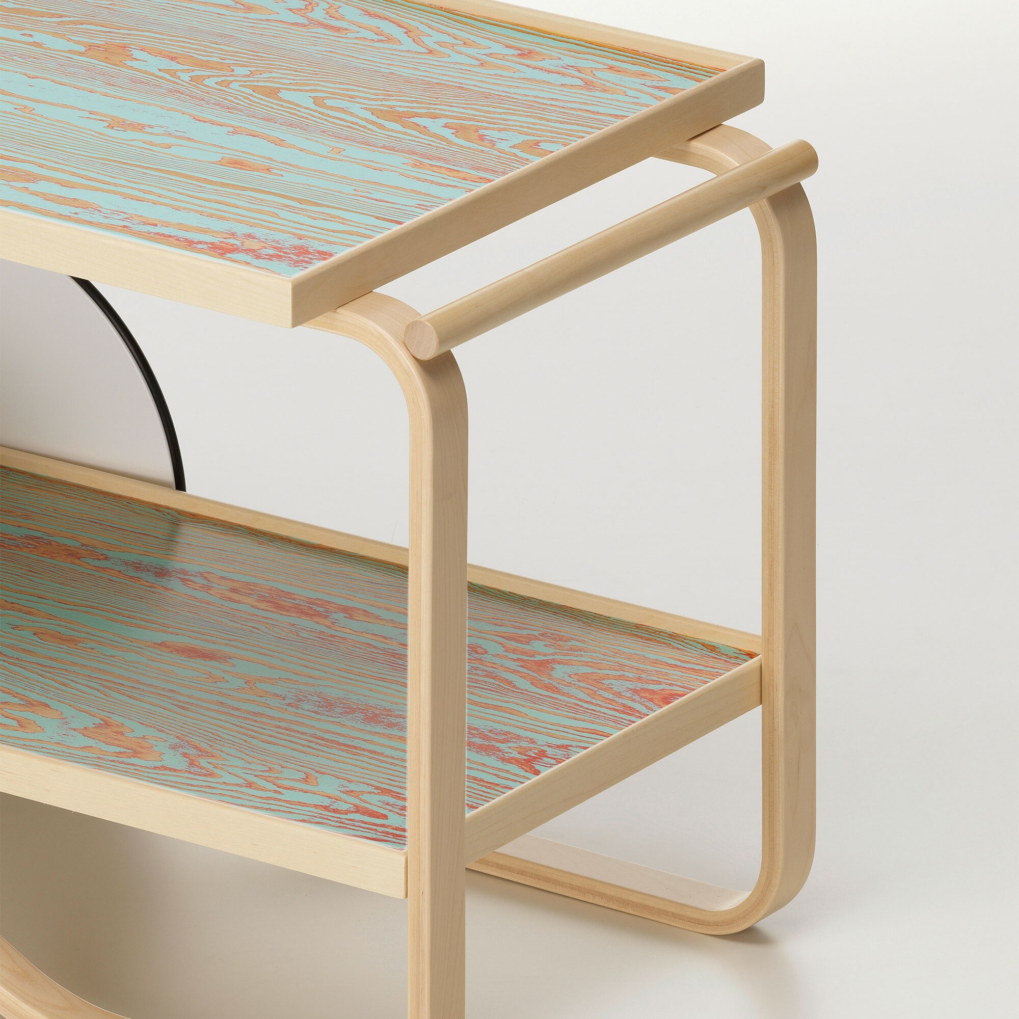 901 Tea Trolley Birch Base