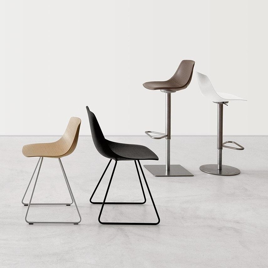 Miunn S104T Bar Stool Frame Round 75-100cm