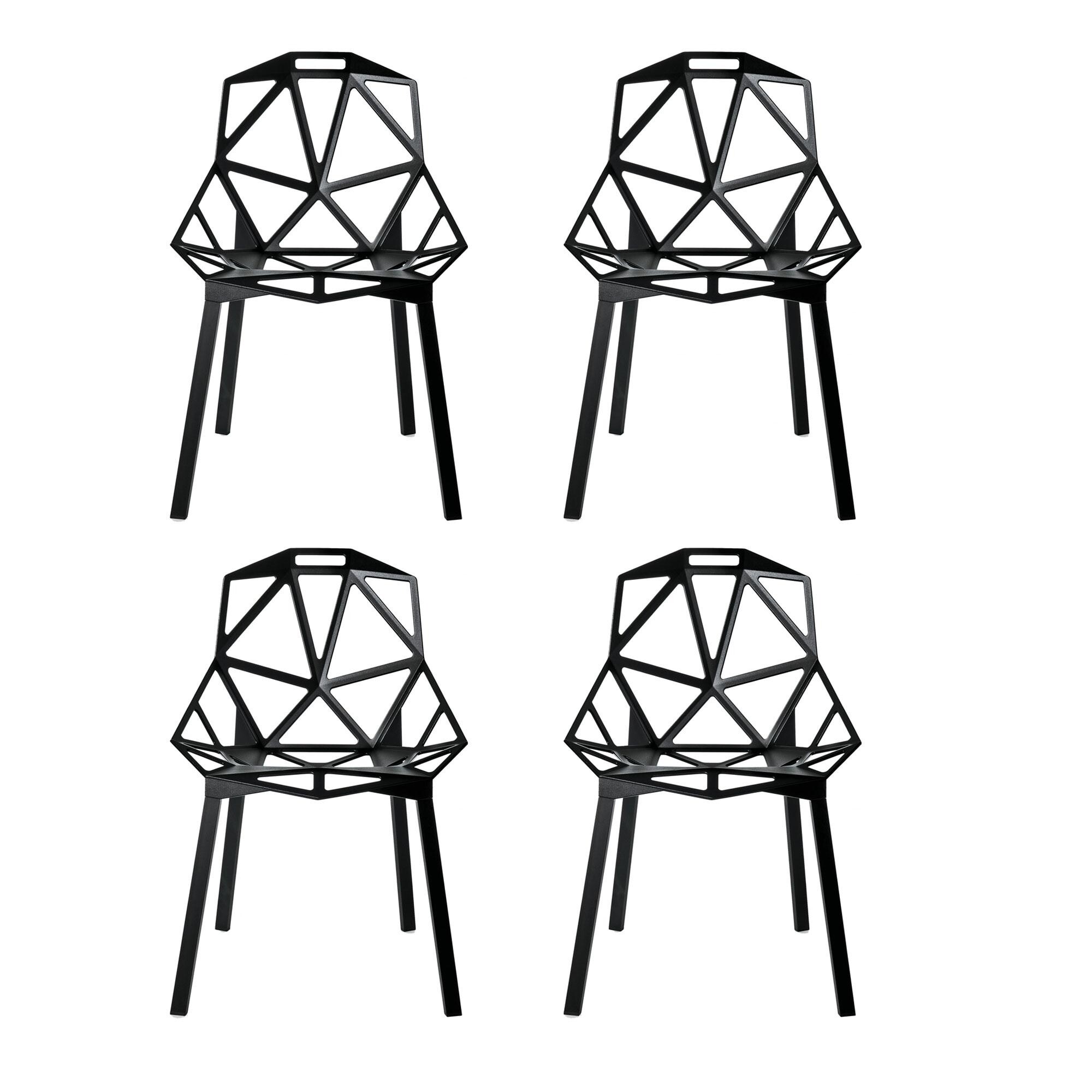 Chair One Stacking Chair Set Of 4