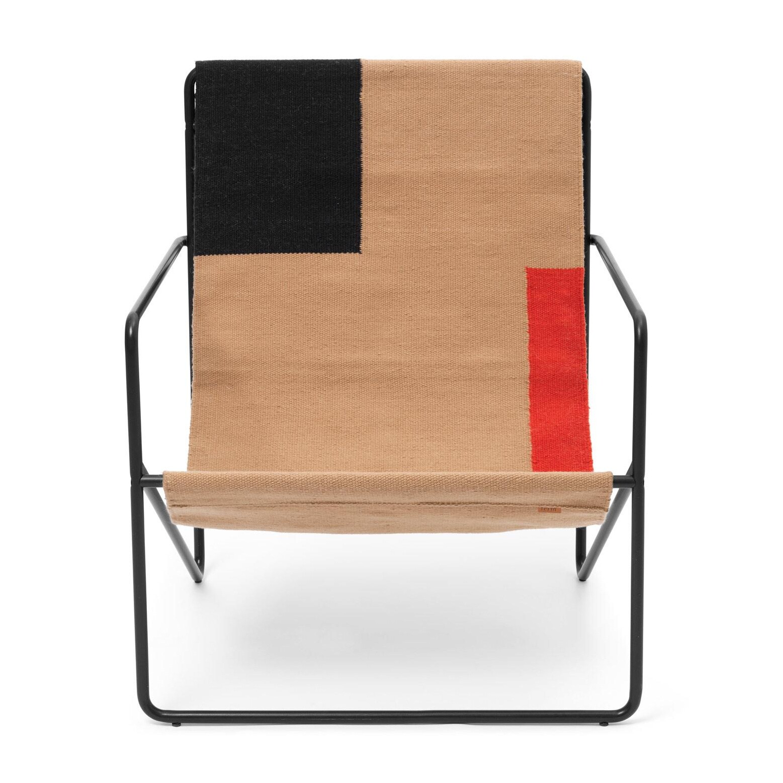 Desert Lounge Chair Black Frame