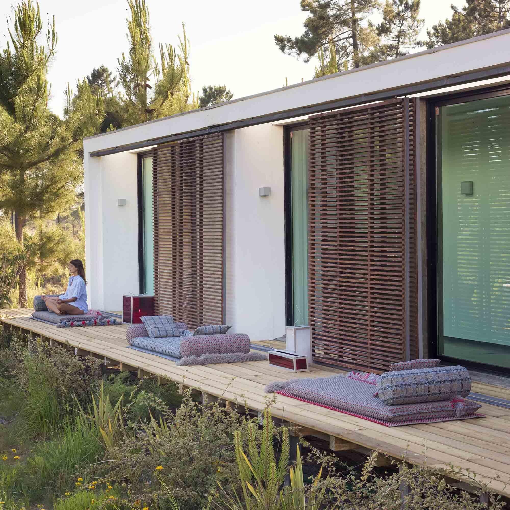 Garden Layers Small Roll Cushion