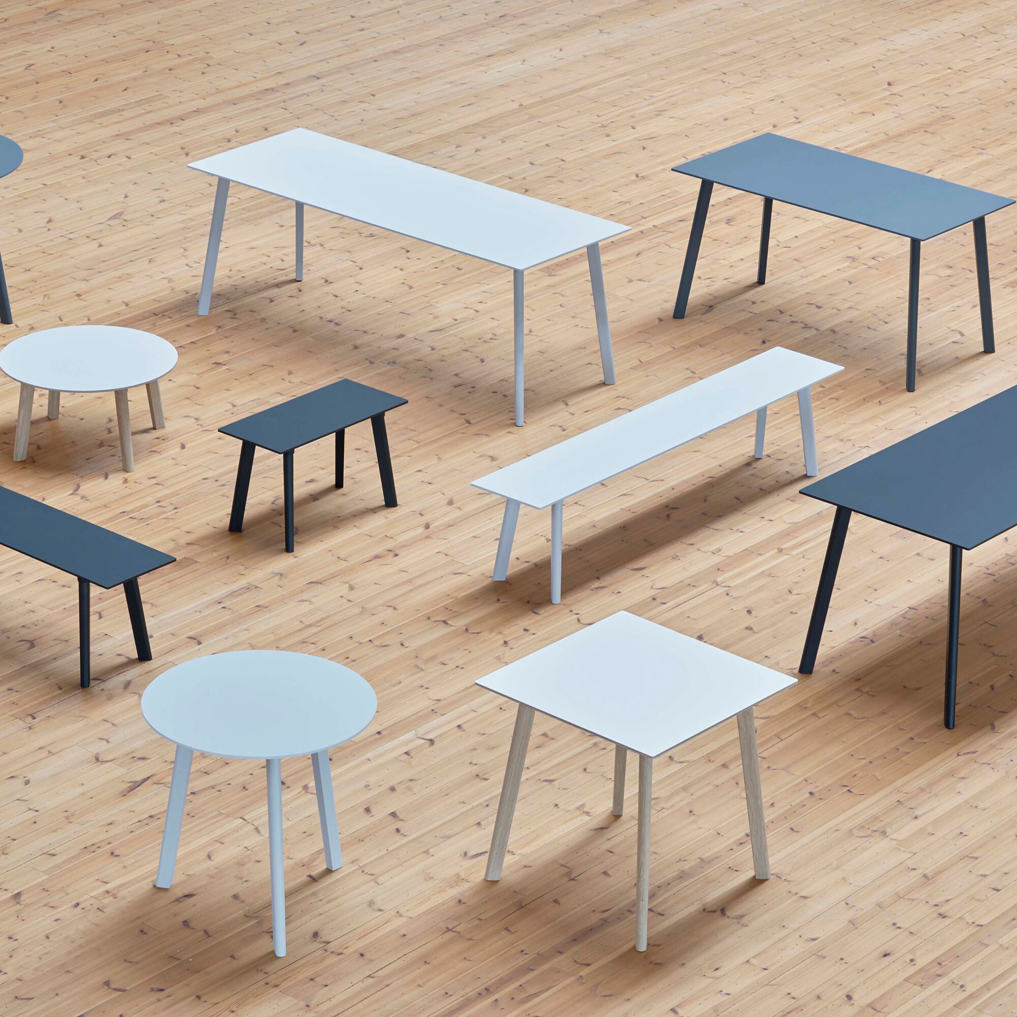 Copenhague CPH20 Dining Table Veneer Ø120cm