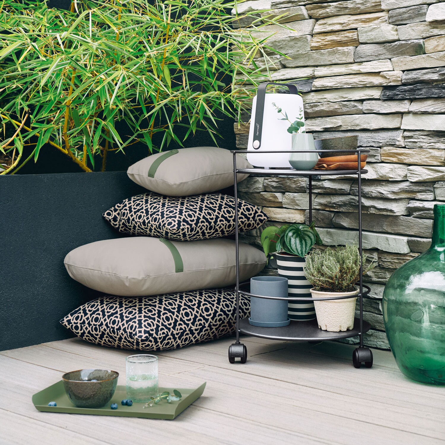 Balad LED Lamp With Battery H 25cm Set of 2