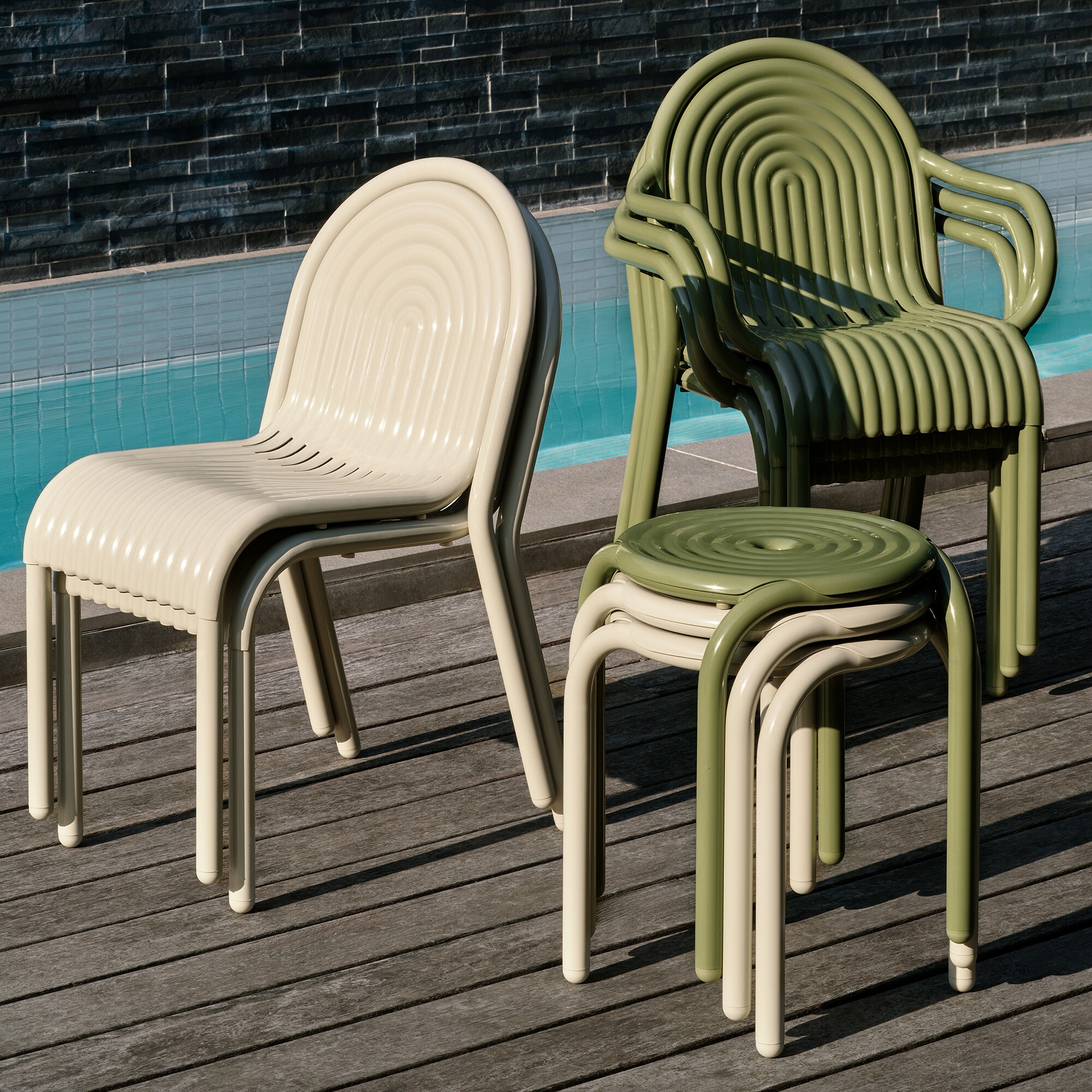 Groove Garden Armchair