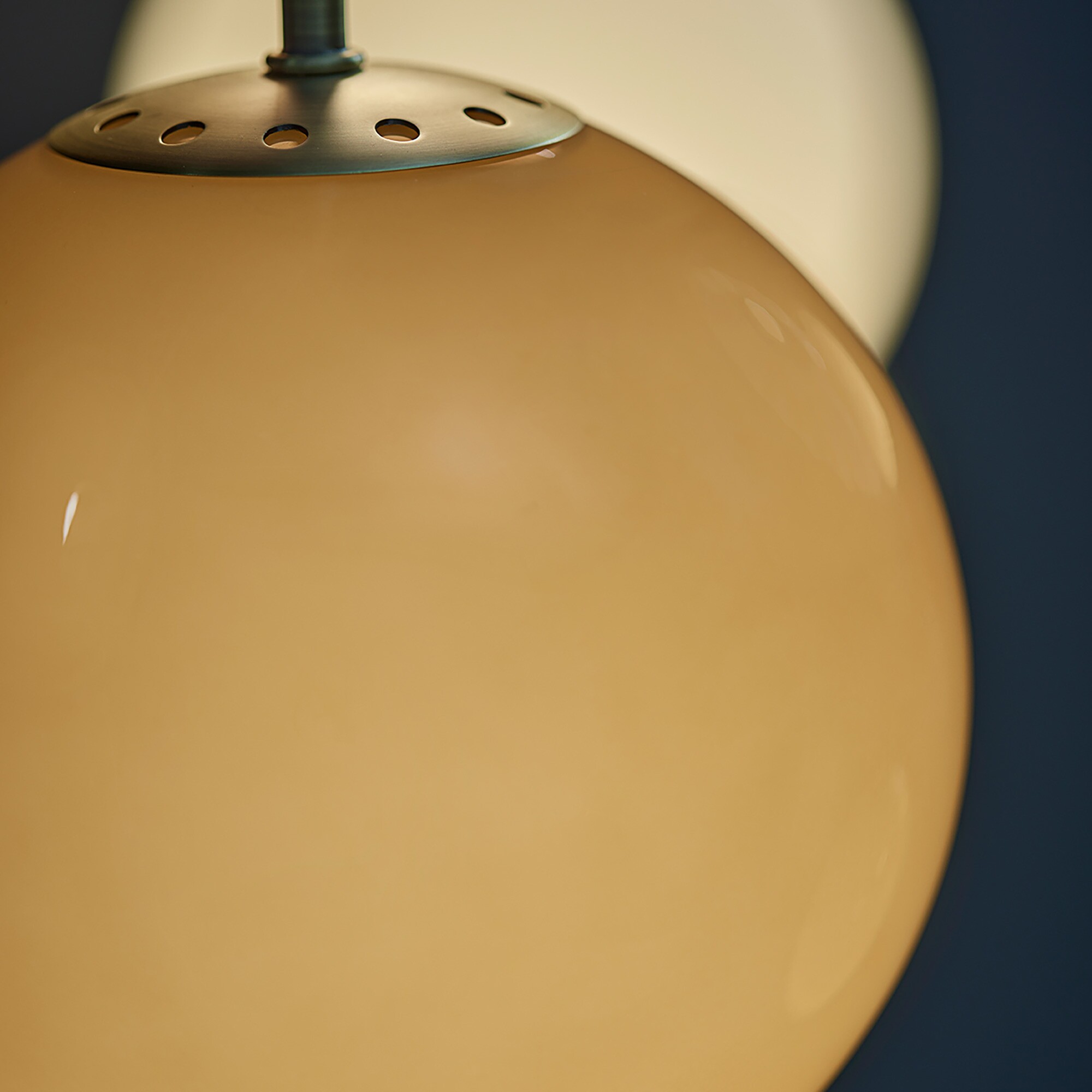 Ball Suspension Lamp Glass Ø 18cm