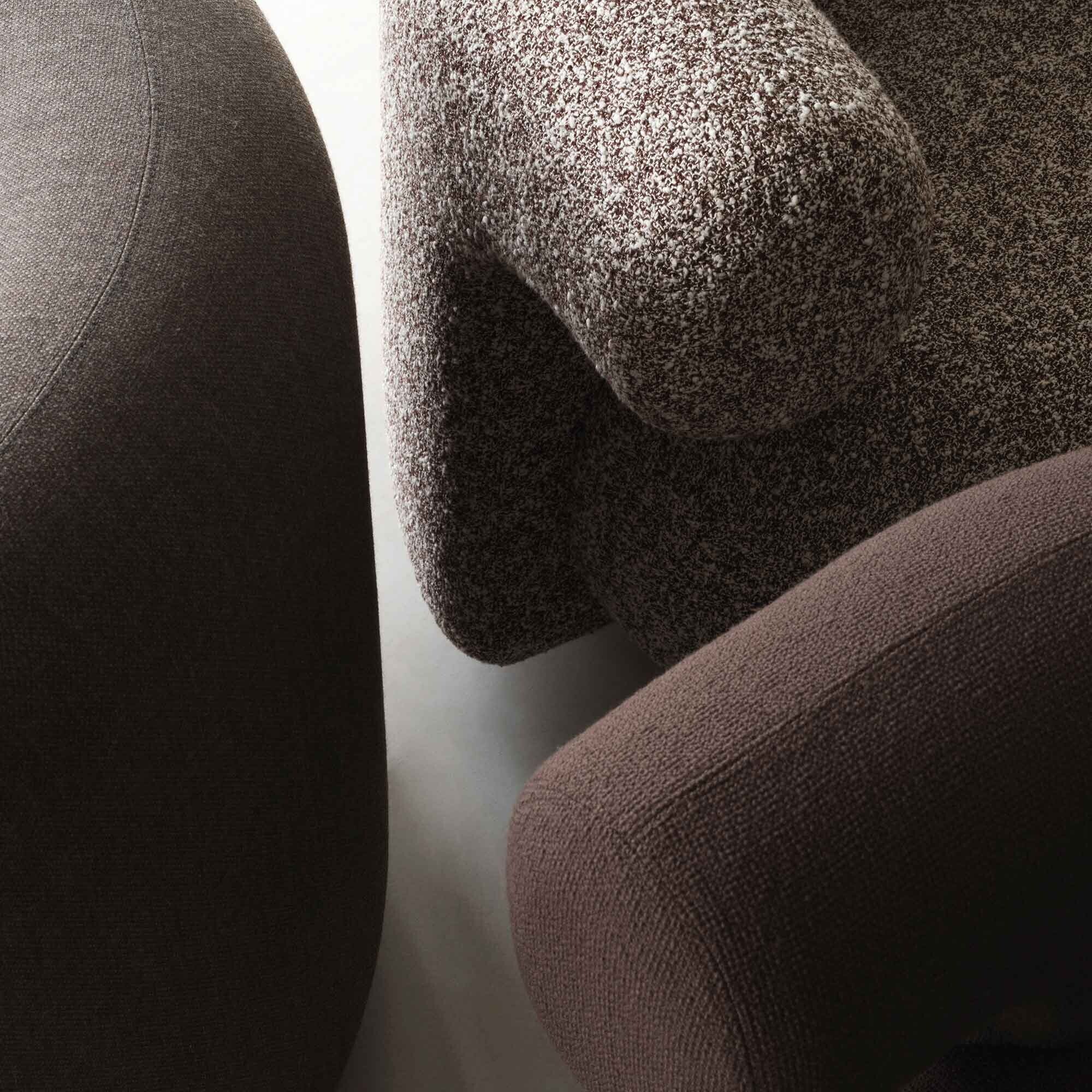 Burra Lounge Swivel Chair with Return