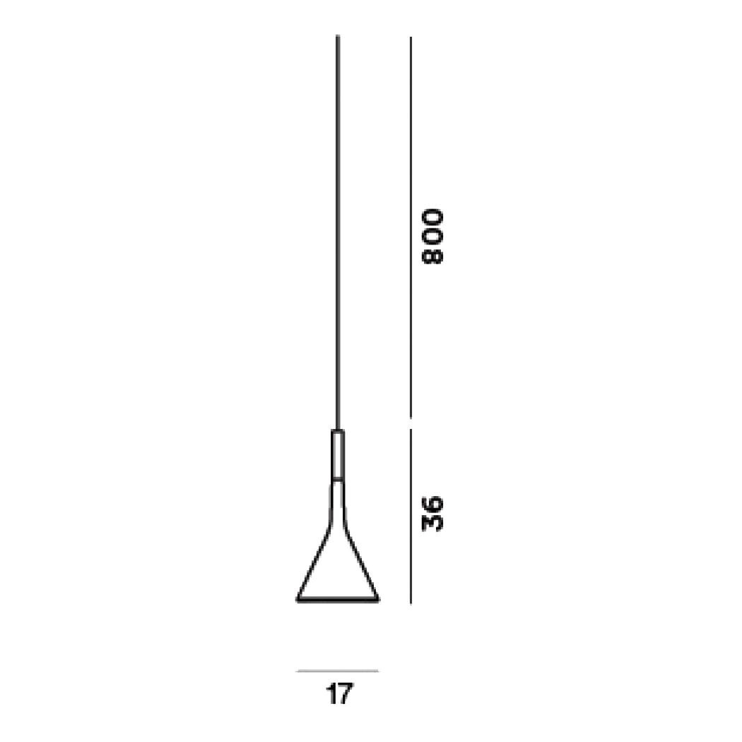 Aplomb LED Outdoor Suspension Lamp