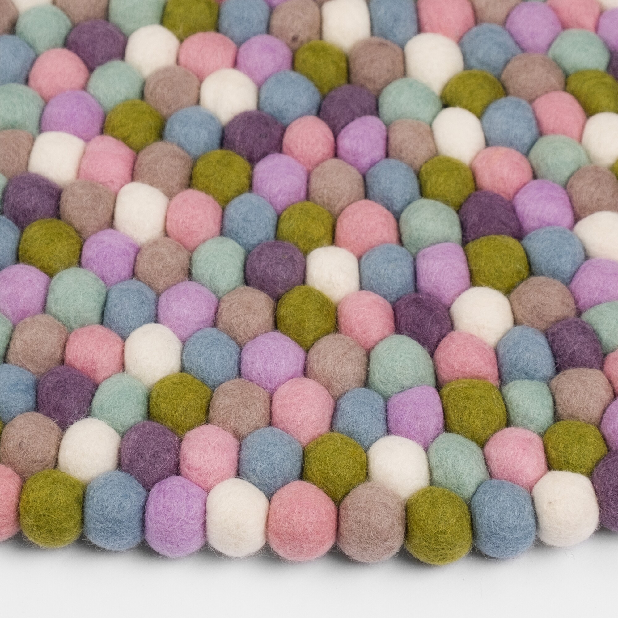 Greta Felt Ball Rug