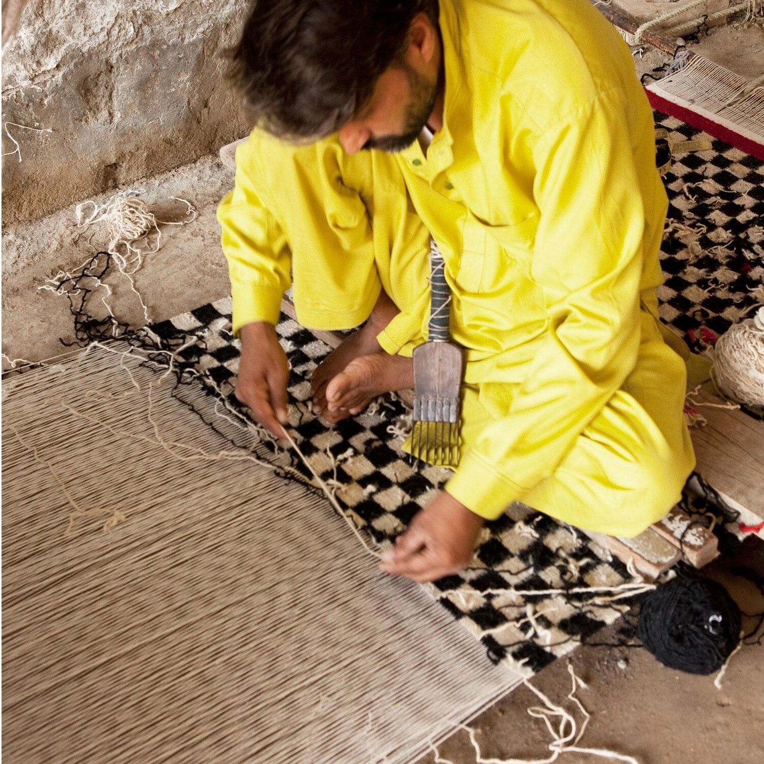 Mélange Pattern 4/5 Kilim Carpet Runner