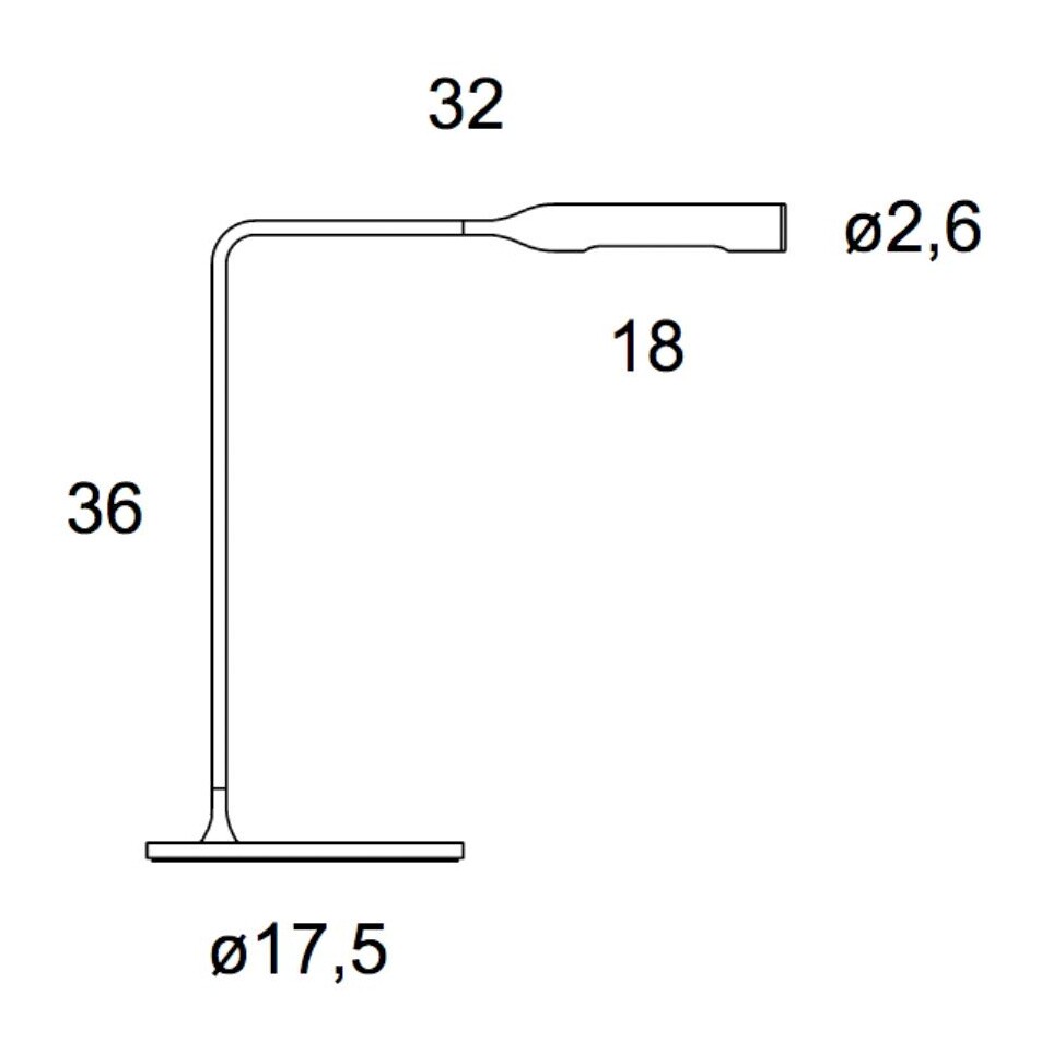 Flo Bedside LED Bedside Lamp