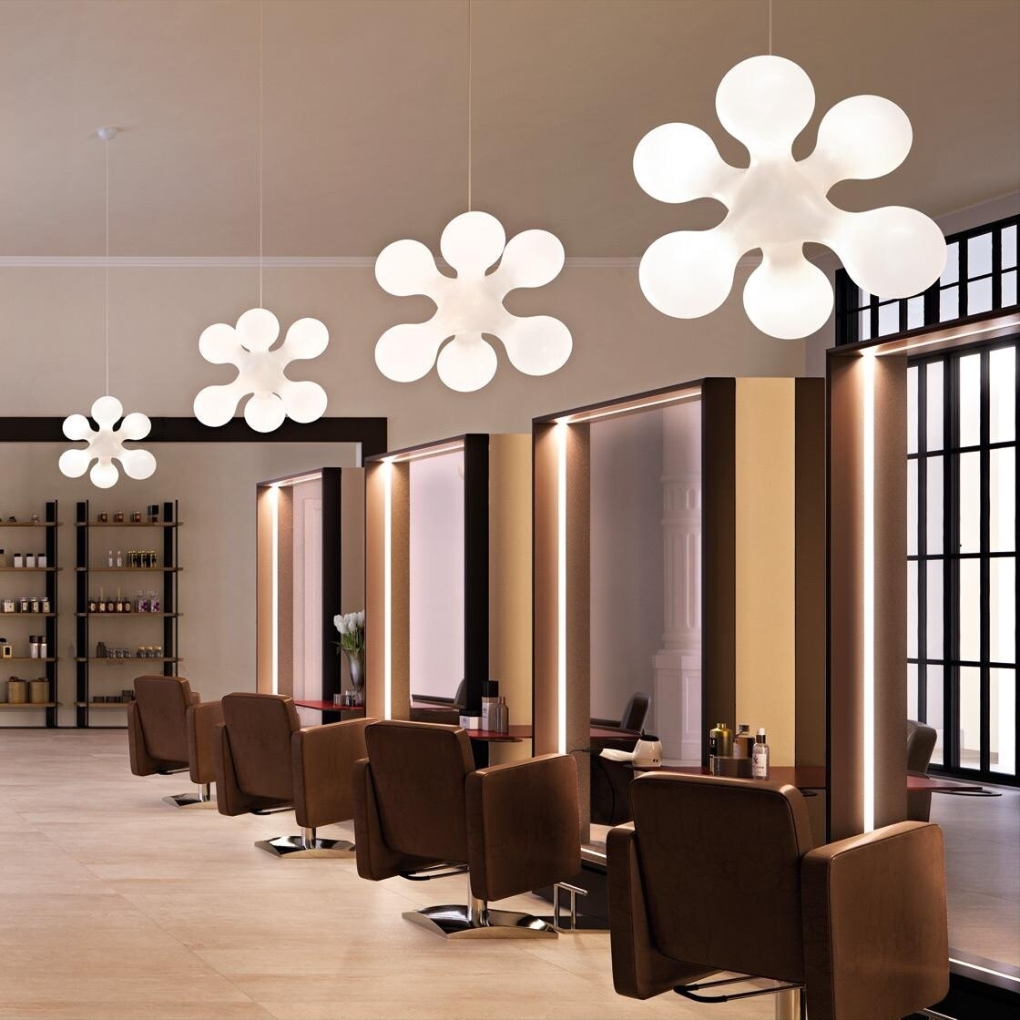 Atomium Suspension Lamp