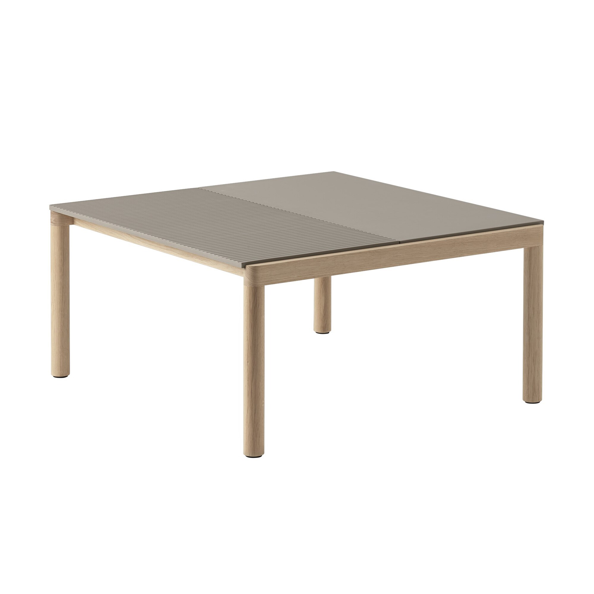 Couple Coffee Table 80x84x40 cm Wavy
