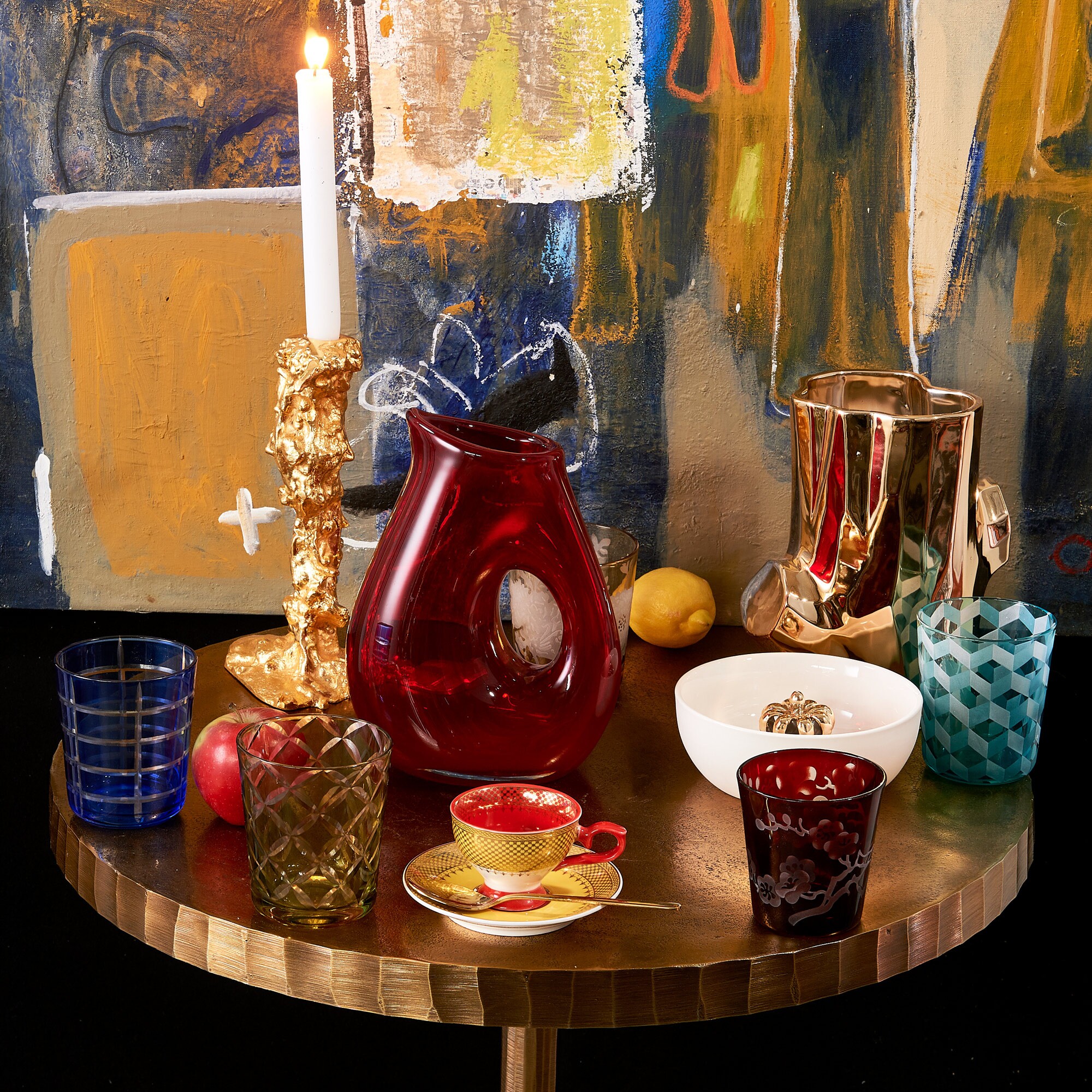 Drip Candle Holder L