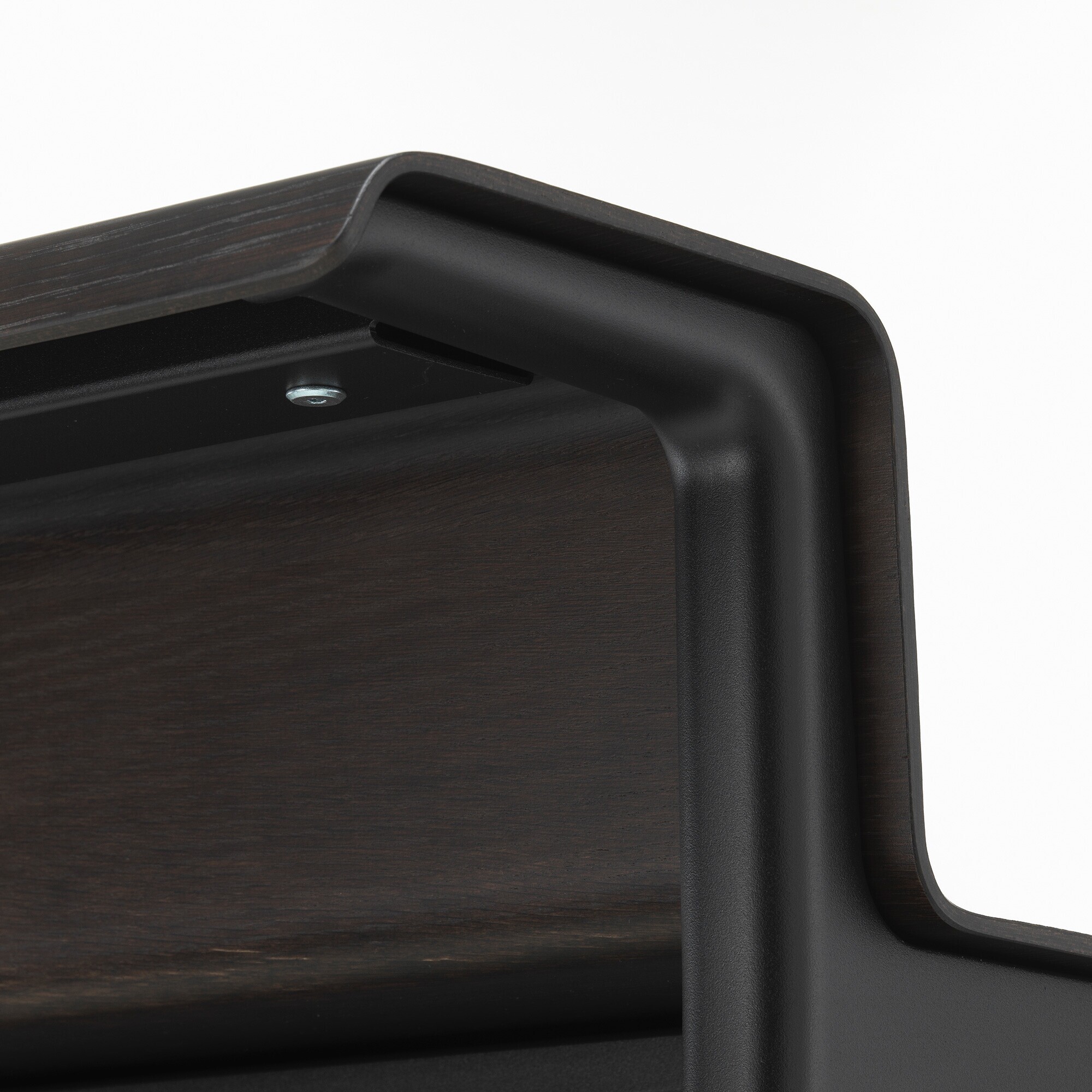 Courier Desk Deep Black Base