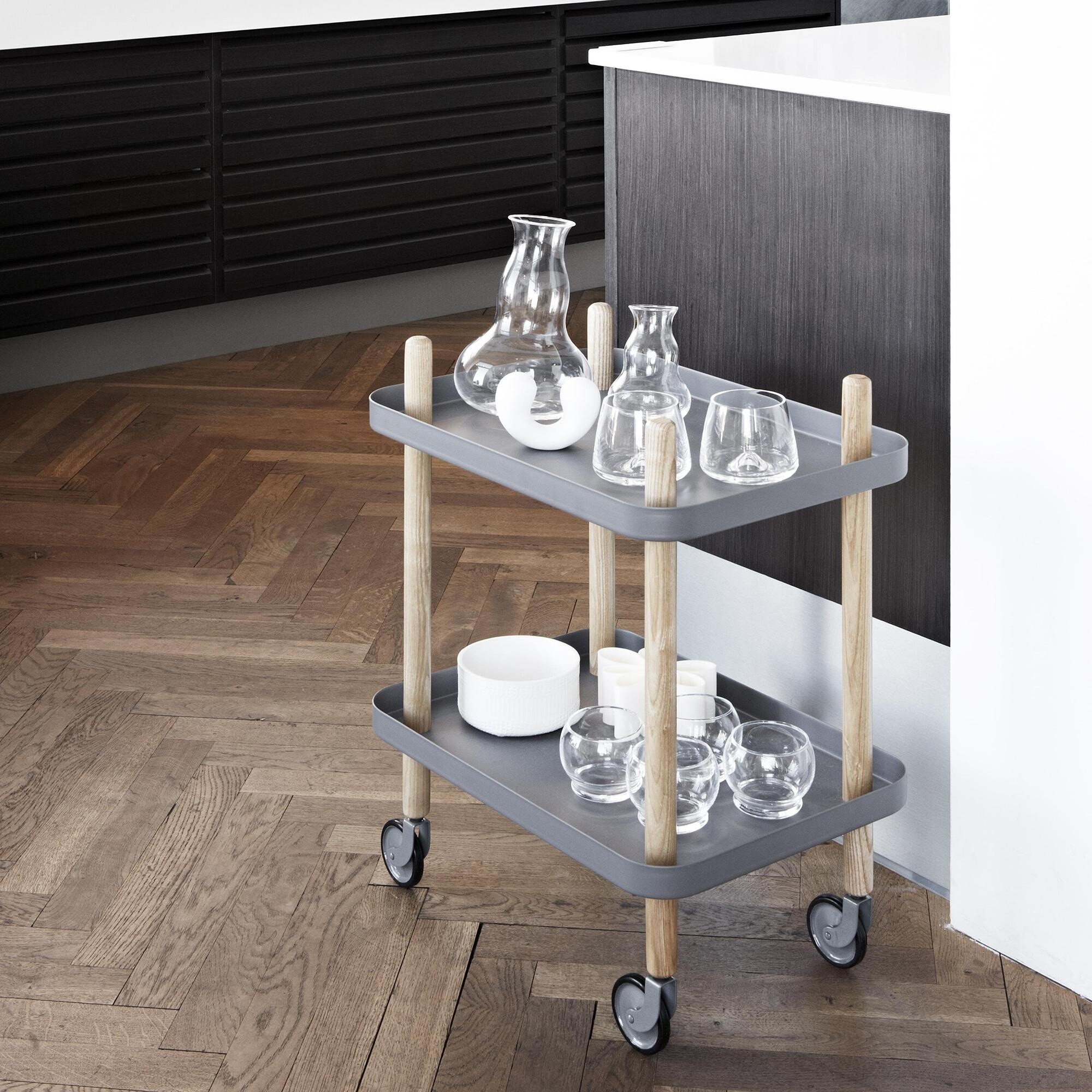 Block Side Table/Trolley