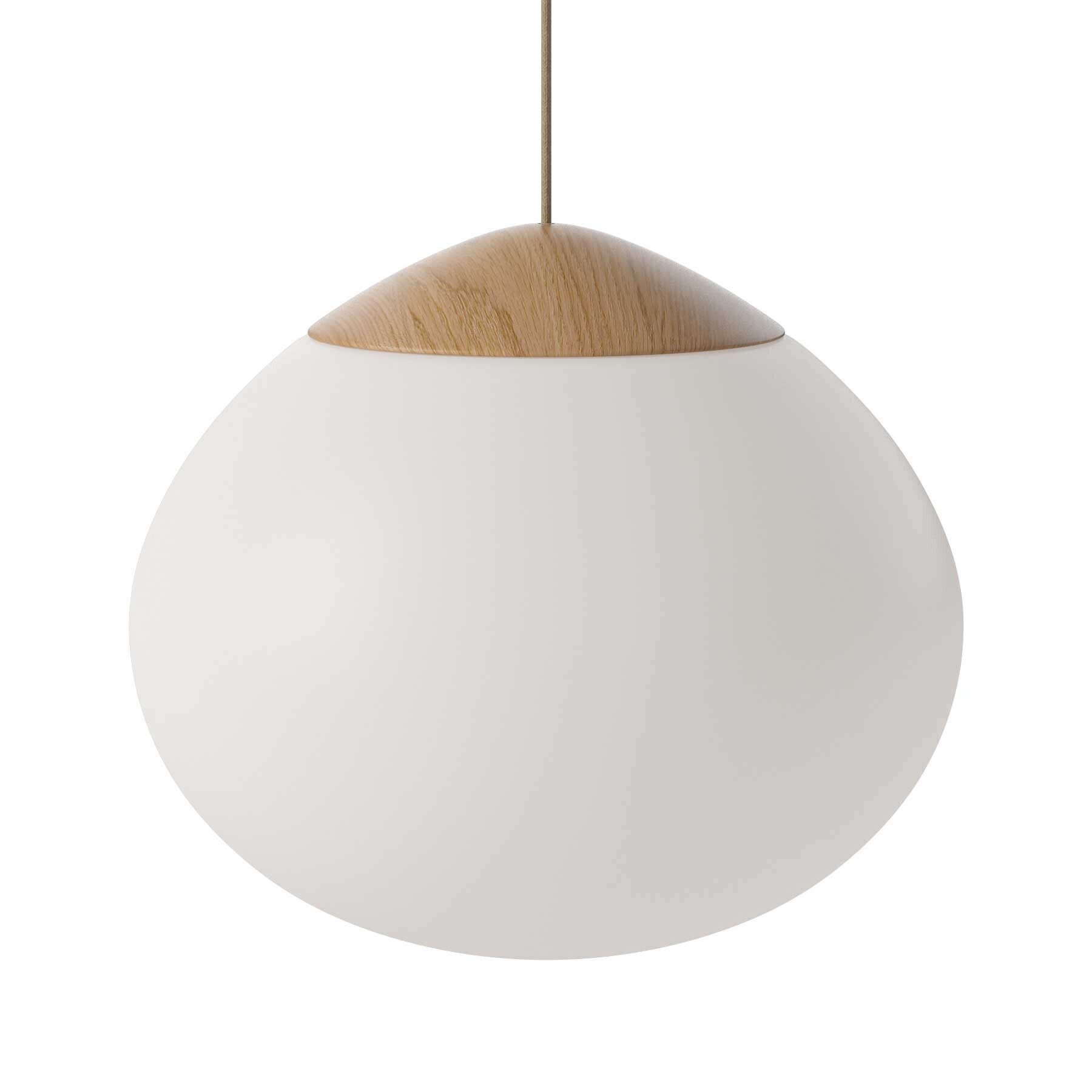 Acorn Suspension Lamp Glass Ø 41cm