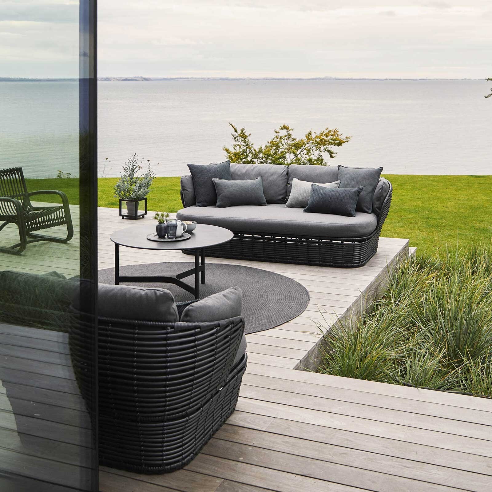 Basket Outdoor Lounge Armchair