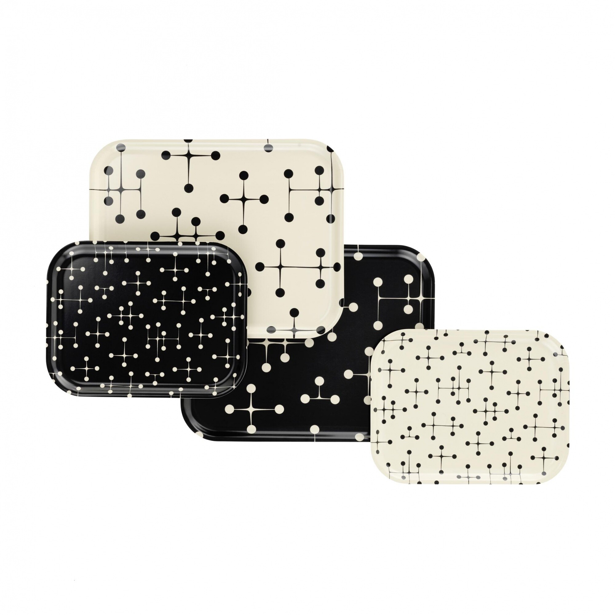 Classic Tray Dot Pattern Dark