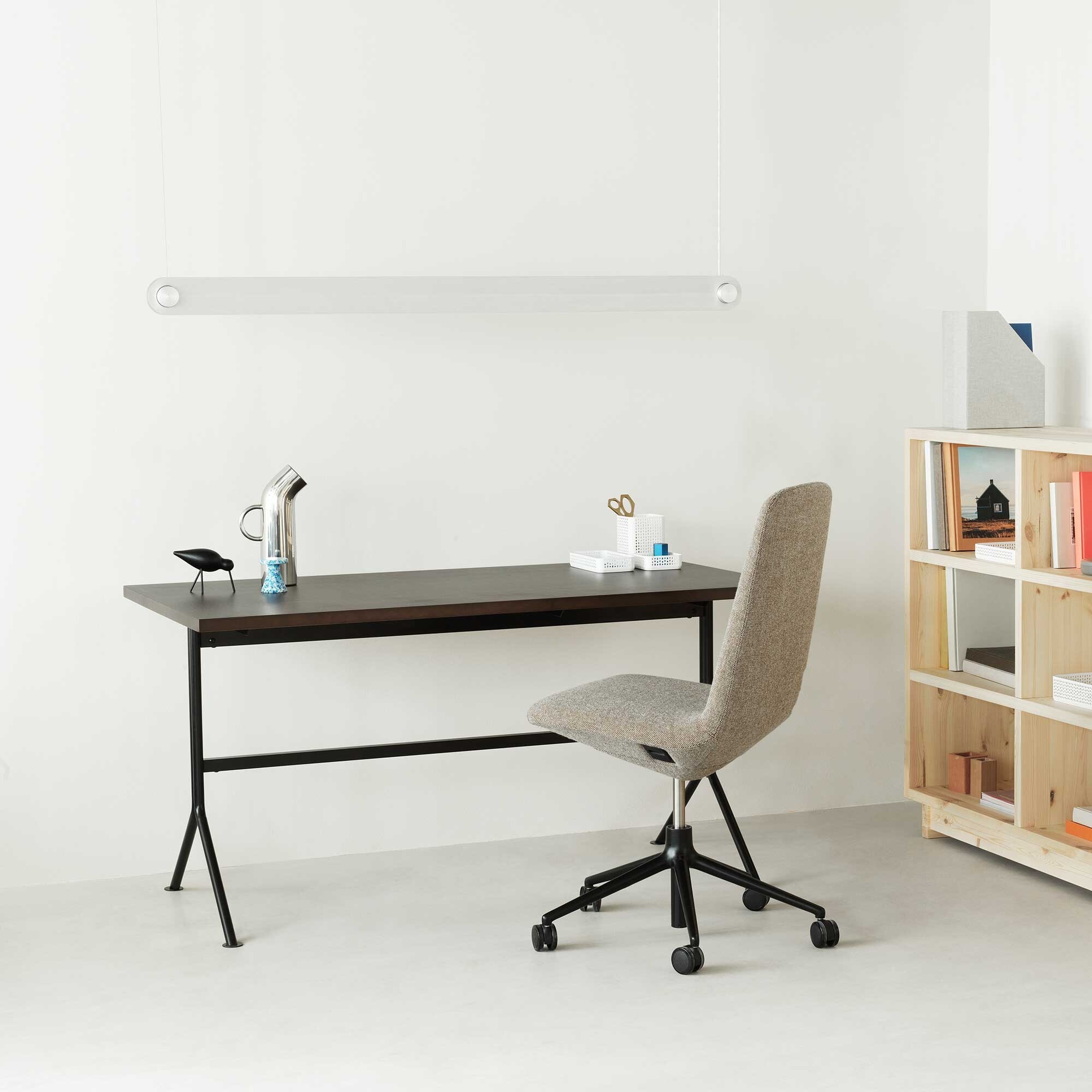 Kip Desk Grey Base