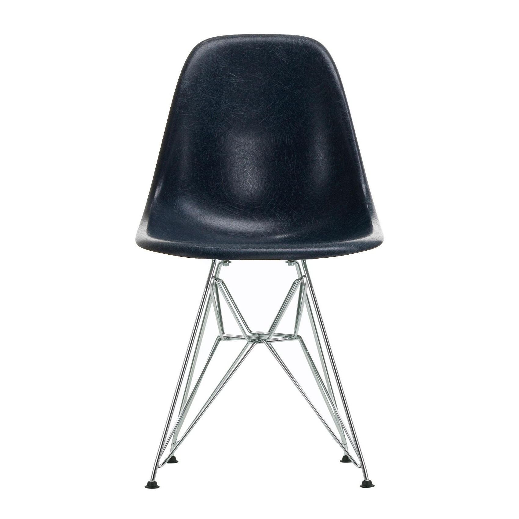 Eames Fiberglass Side Chair DSR Chromed Base