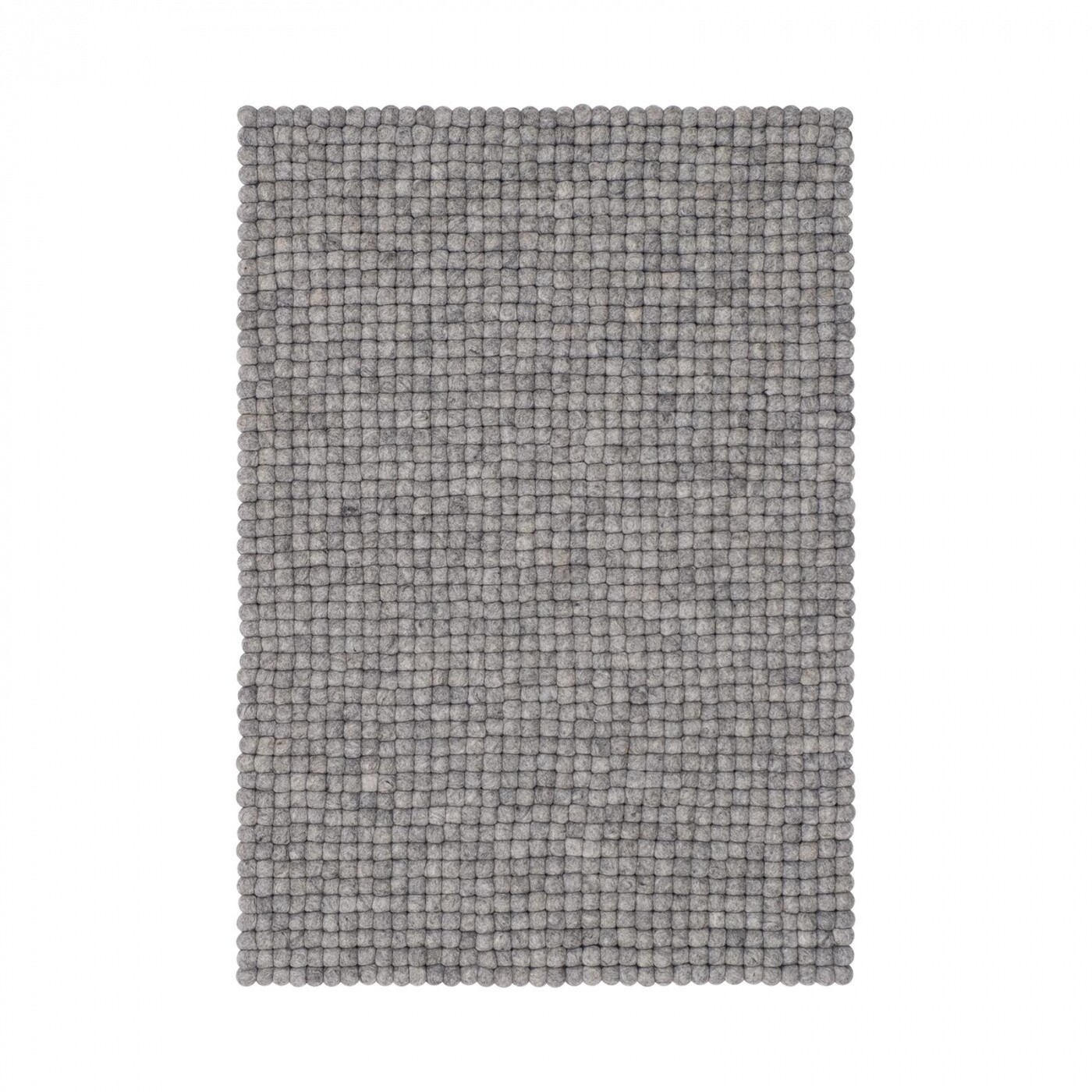 Carl Felt Ball Rug rectangular