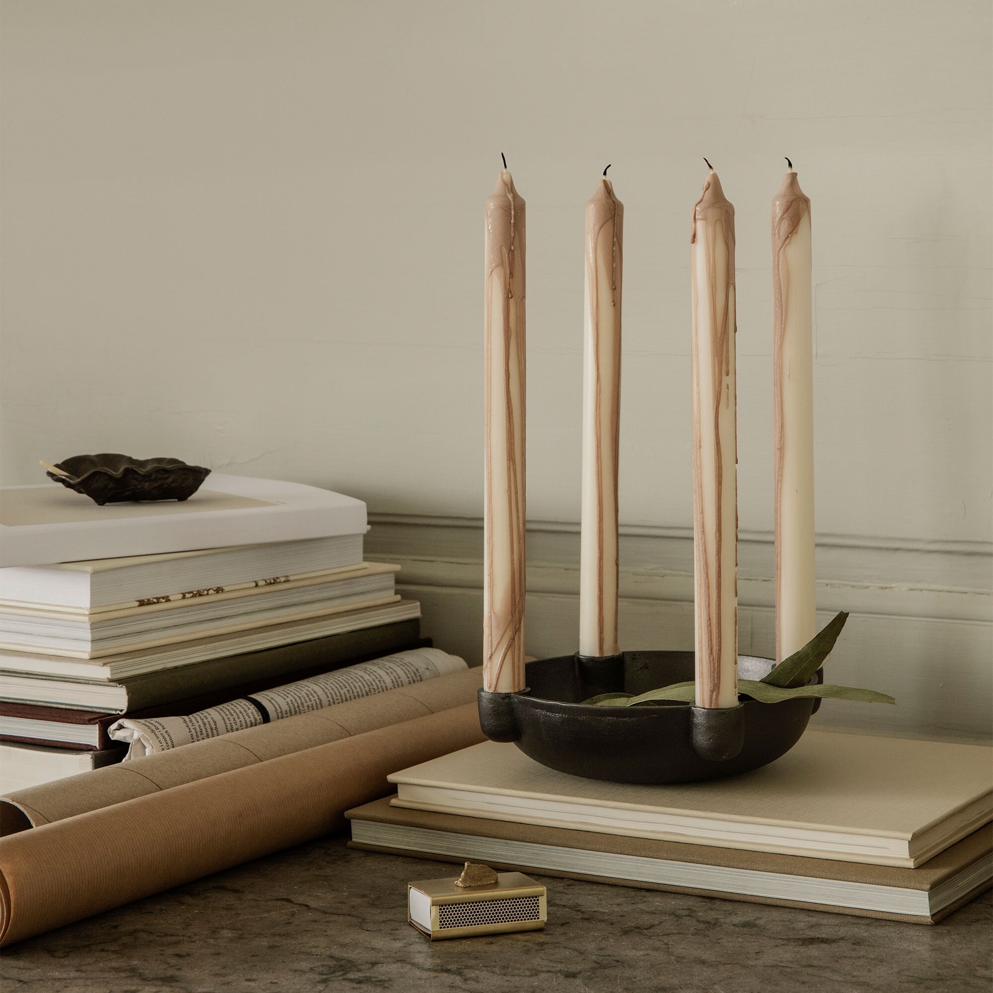 Dryp Set of 2 Stick Candle