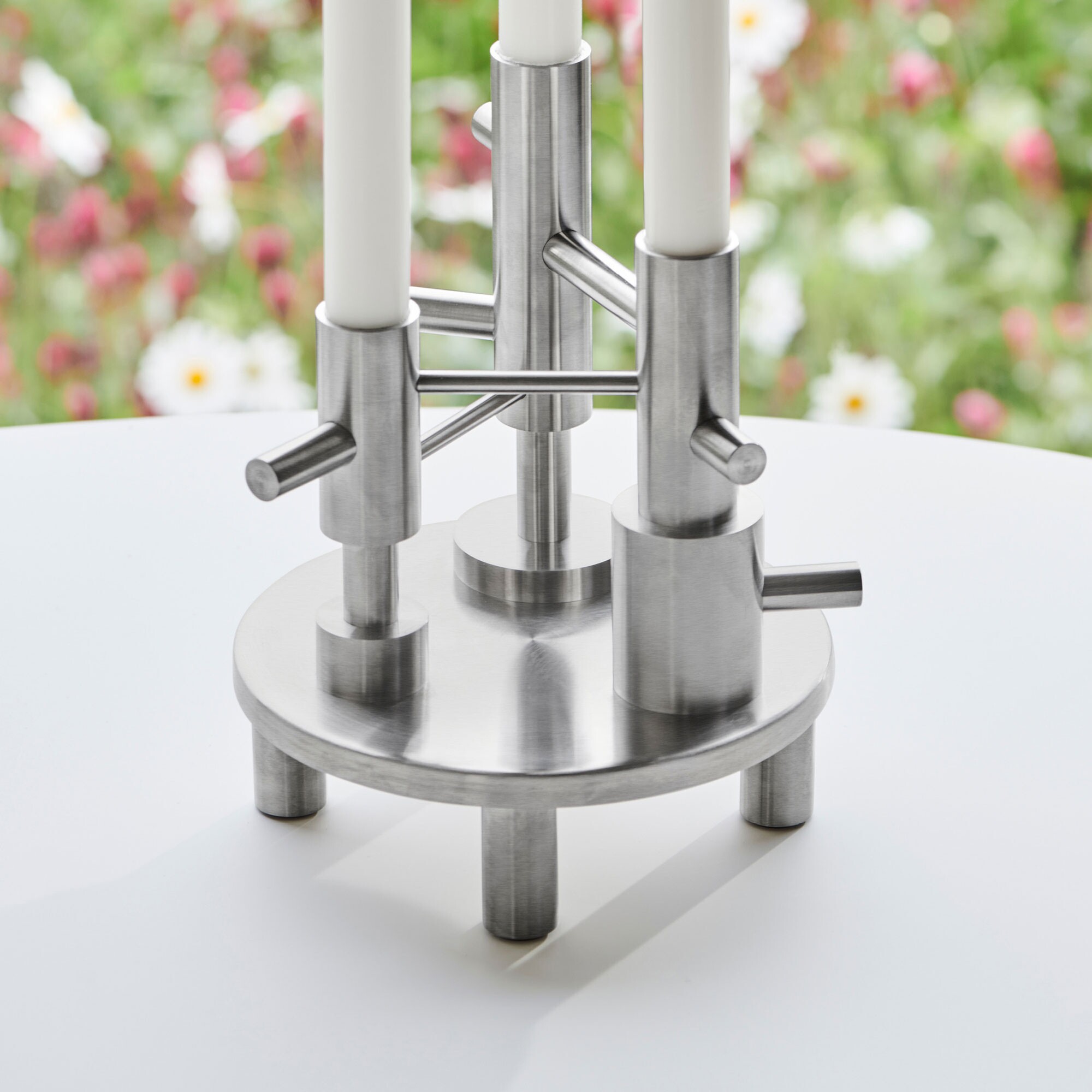 Candle Holder L Stainless Steel