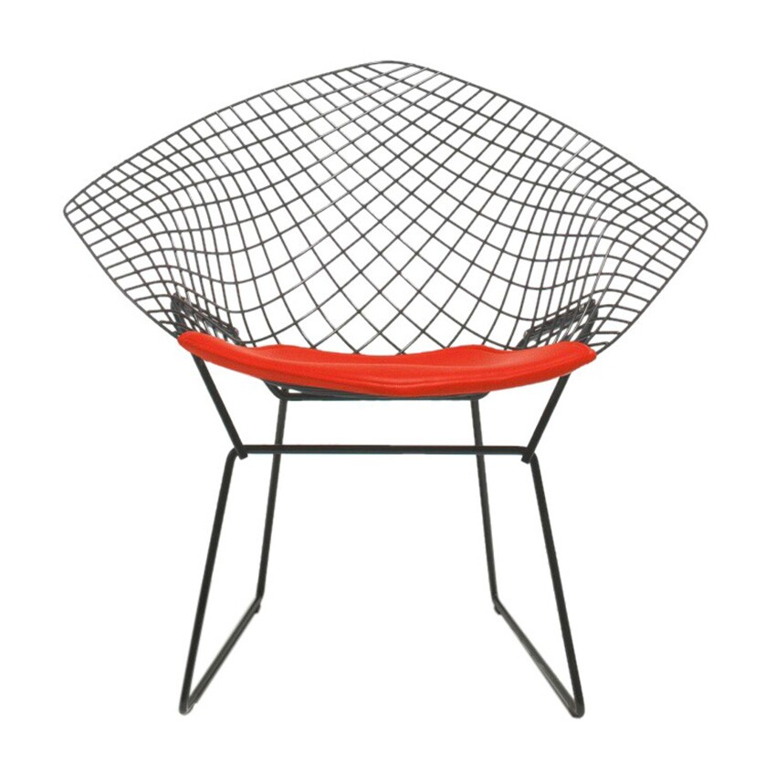 Bertoia Diamond Easy Chair With Seat Cushion