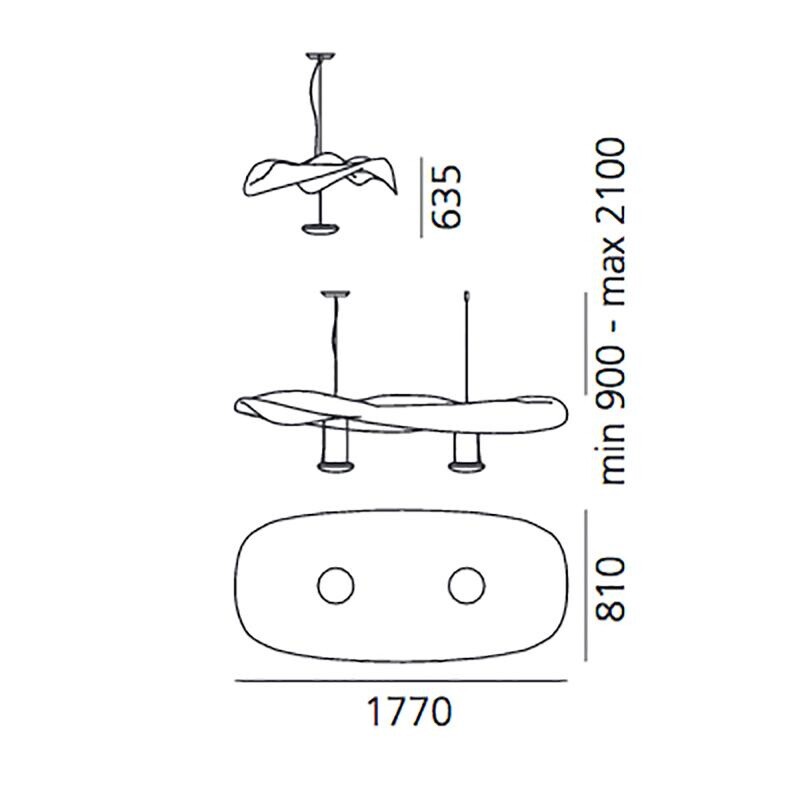 Cosmic Angel Sospensione Suspension Lamp