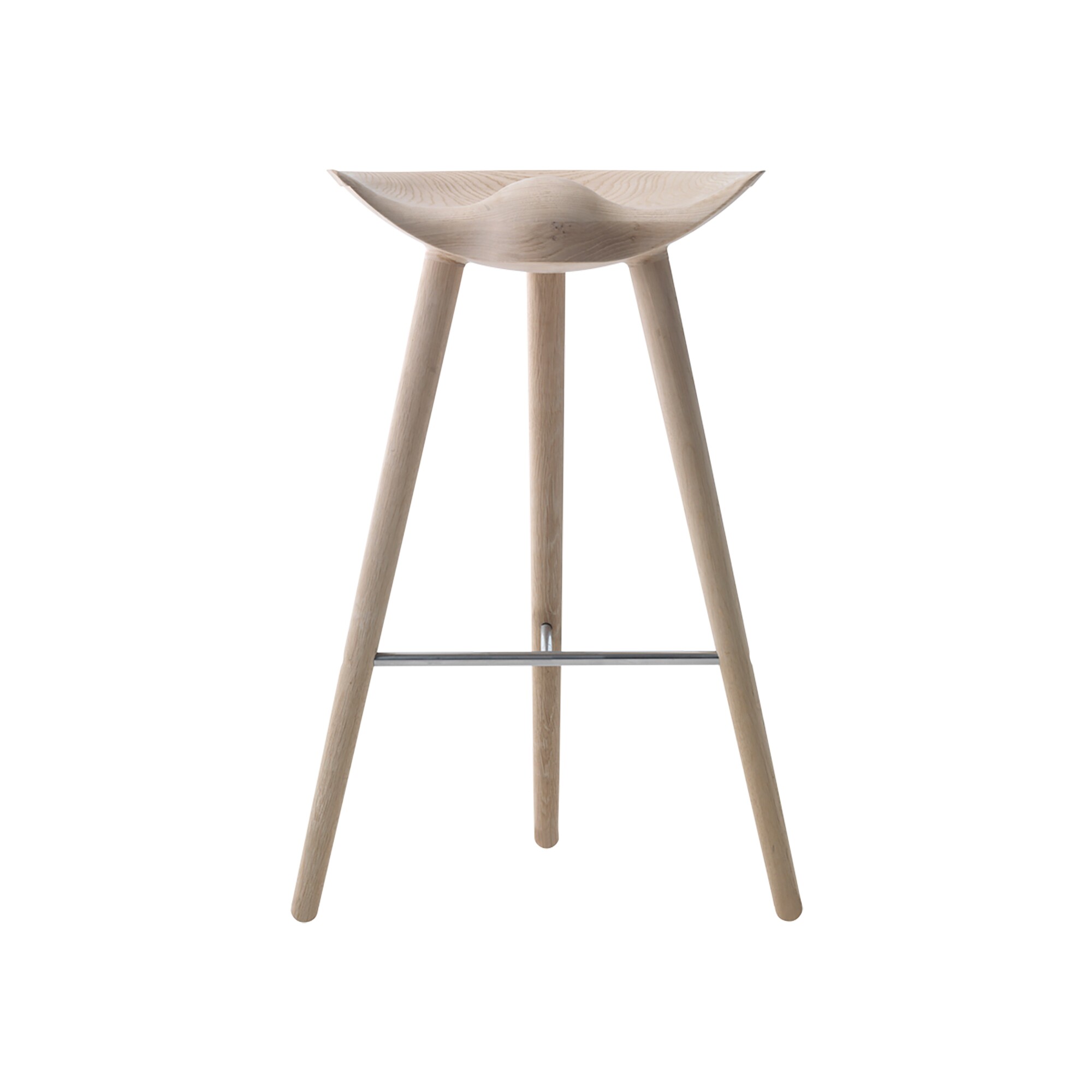 ML 42 Bar Stool Soaped 77cm