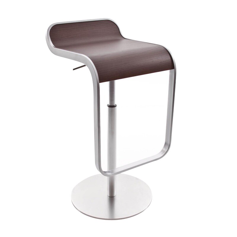 LEM S79 Bar Stool Seat Oak 63-75cm